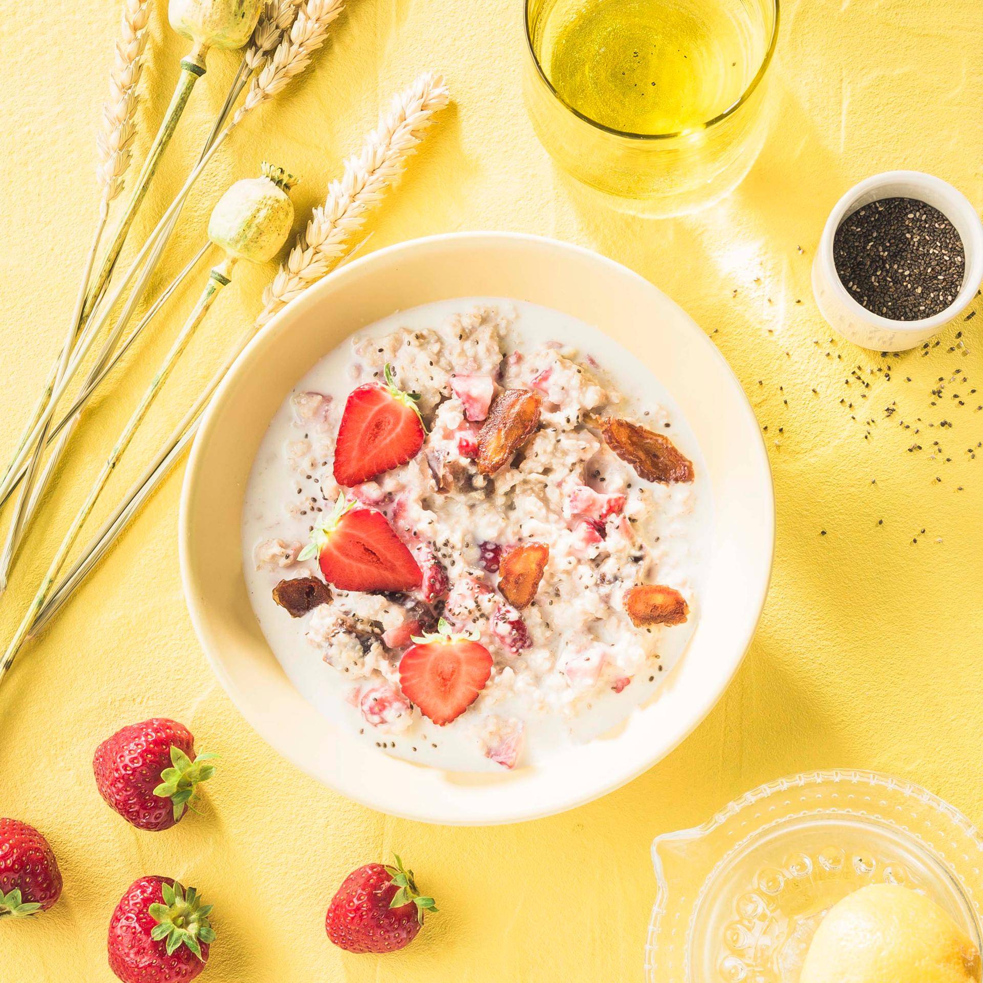 Schokoporridge mit Erdbeeren - Rezepte Cookeo | Krups