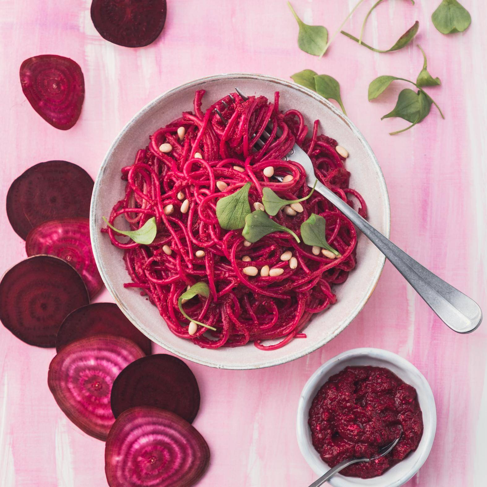 Rote-Bete-Spaghetti - Rezepte undefined | Krups
