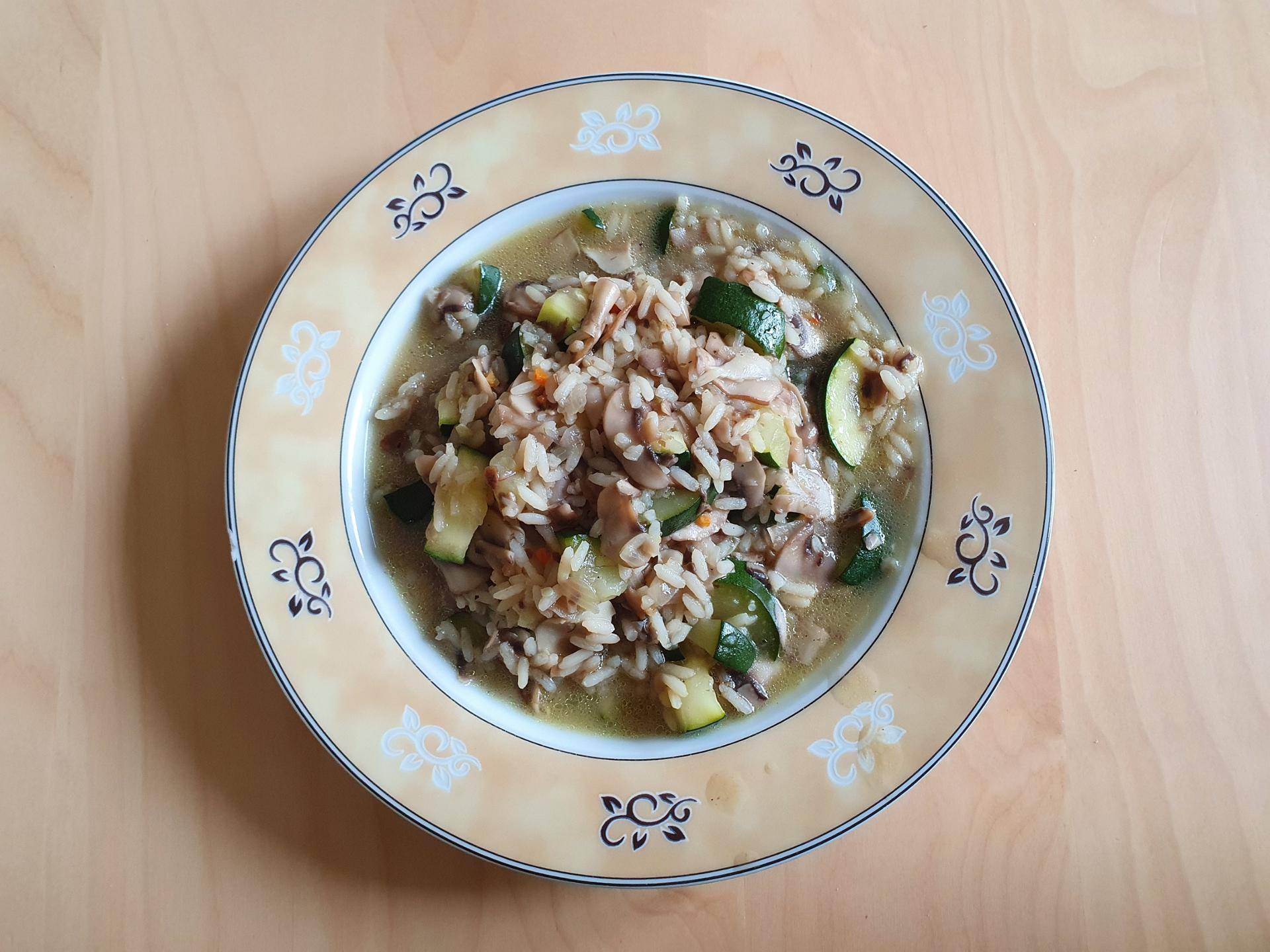 Vegetarischer Champignon-Reis-Topf mit Zucchini - Rezepte Prep & Cook Connect | Krups