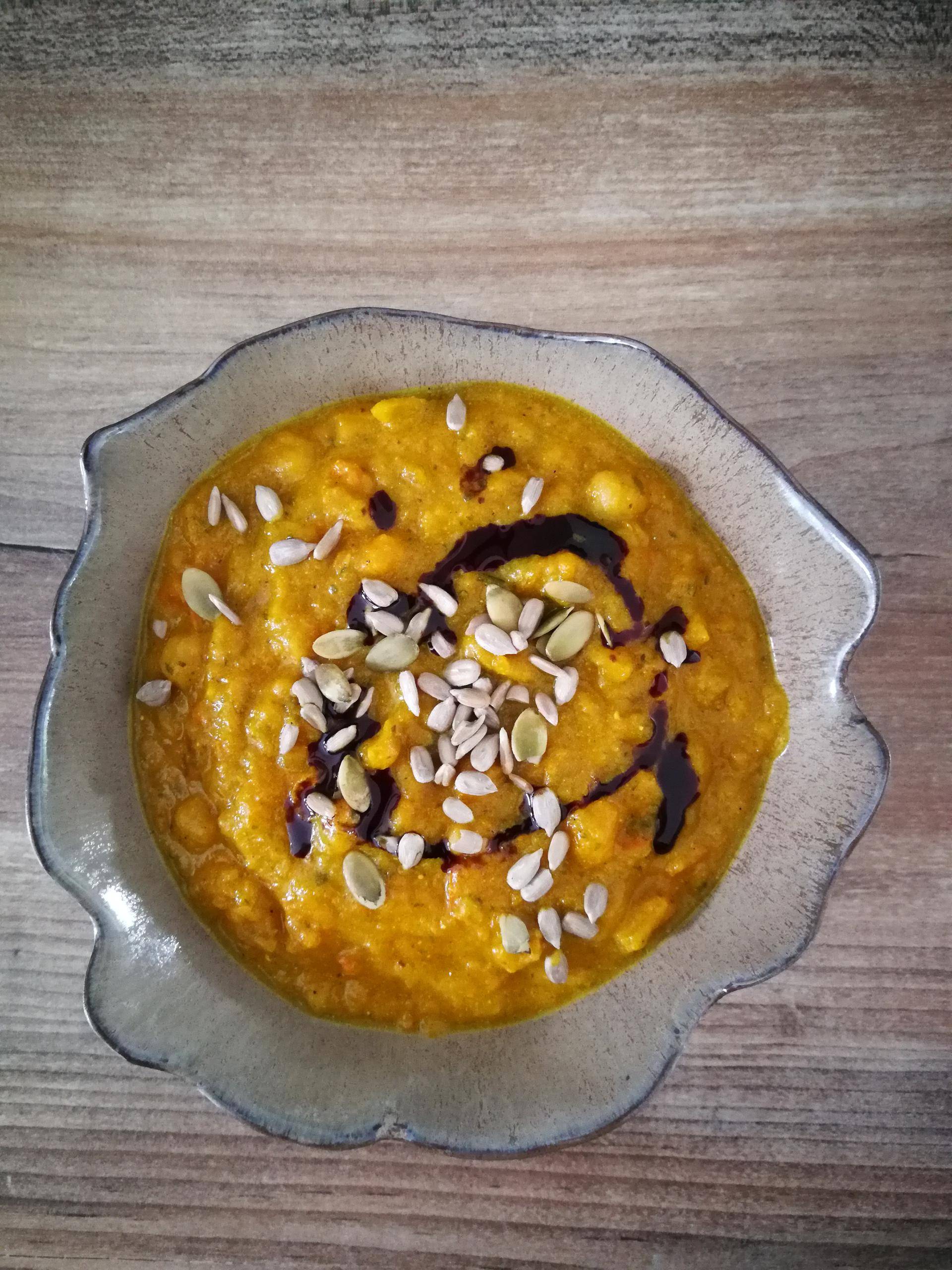 Hokkaido-Kürbis, Kichererbsen Eintopf - Rezepte Cookeo | Krups