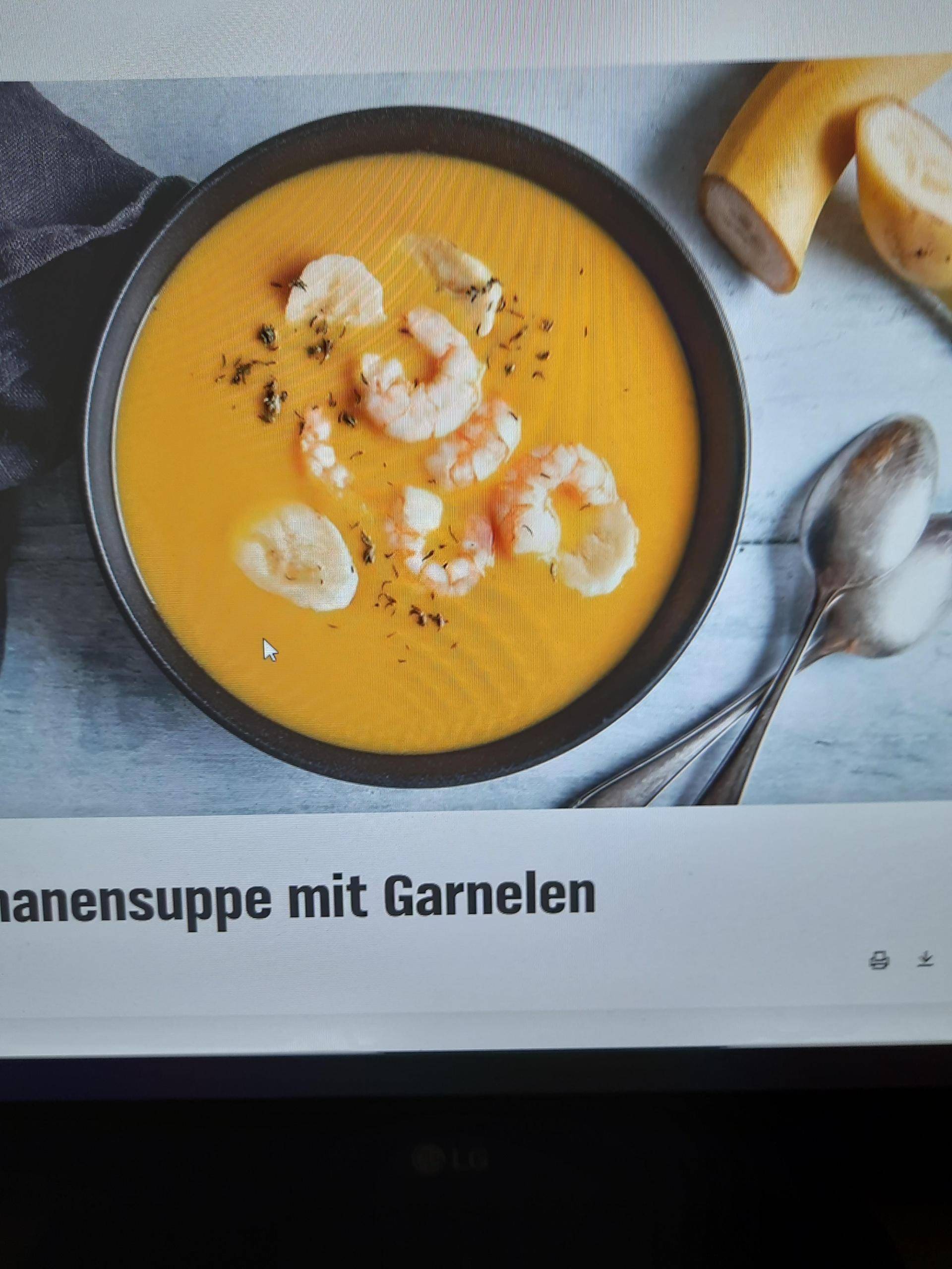 Bananensuppe mit Garnelen - Rezepte Cookeo | Krups