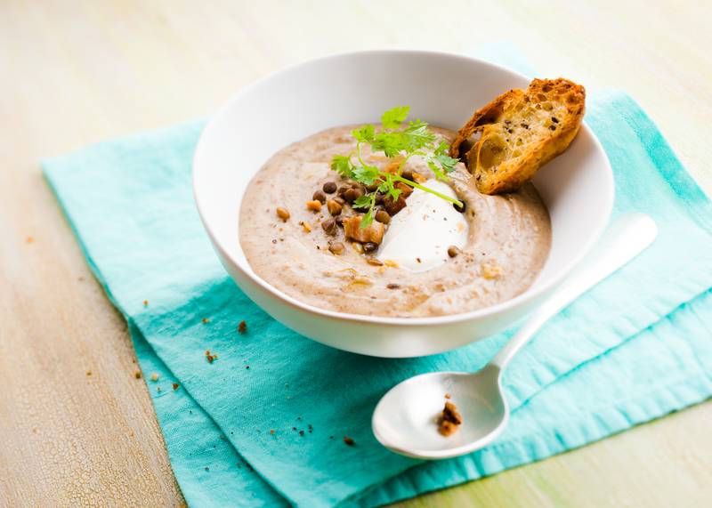 Lauchsuppe mit Champignons - Rezepte Cookeo | Krups
