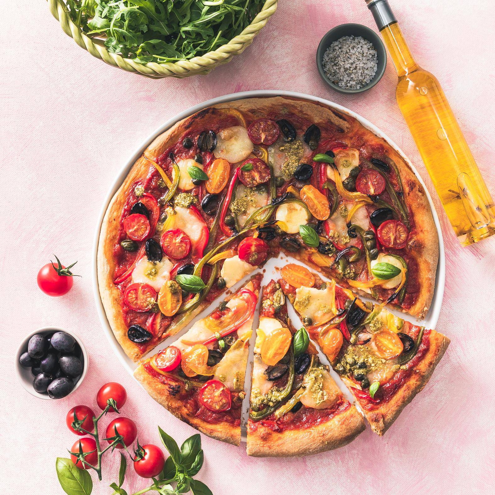 Vegetarische Pizza - Rezepte Prep & Cook | Krups