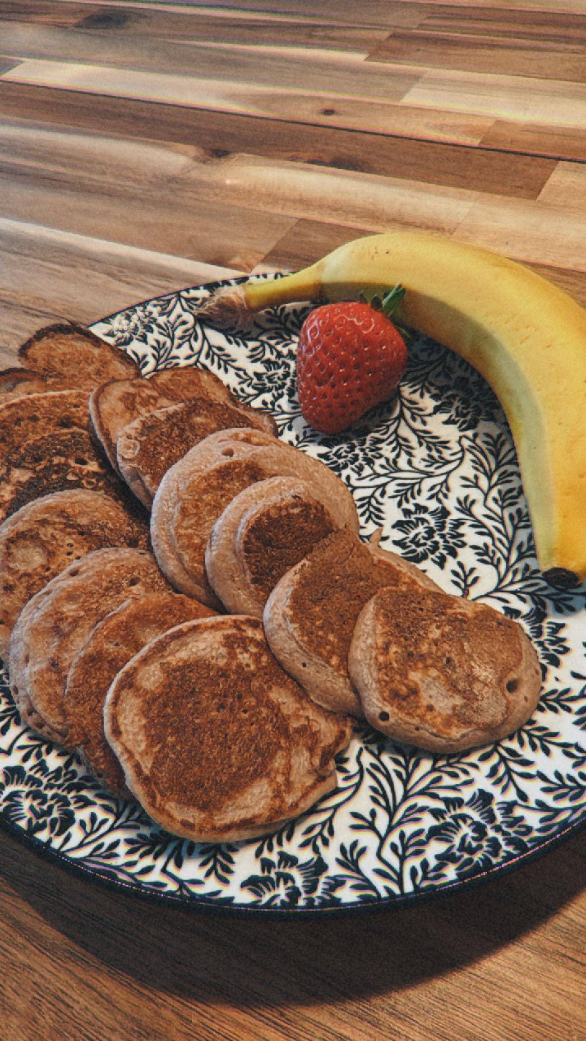 Erdbeer Bananen Pancakes - BLW - Rezepte Prep & Cook | Krups
