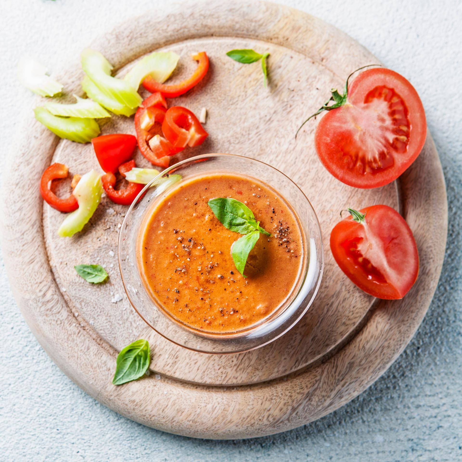 Tomaten-Zitronengras-Gazpacho - Rezepte undefined | Krups