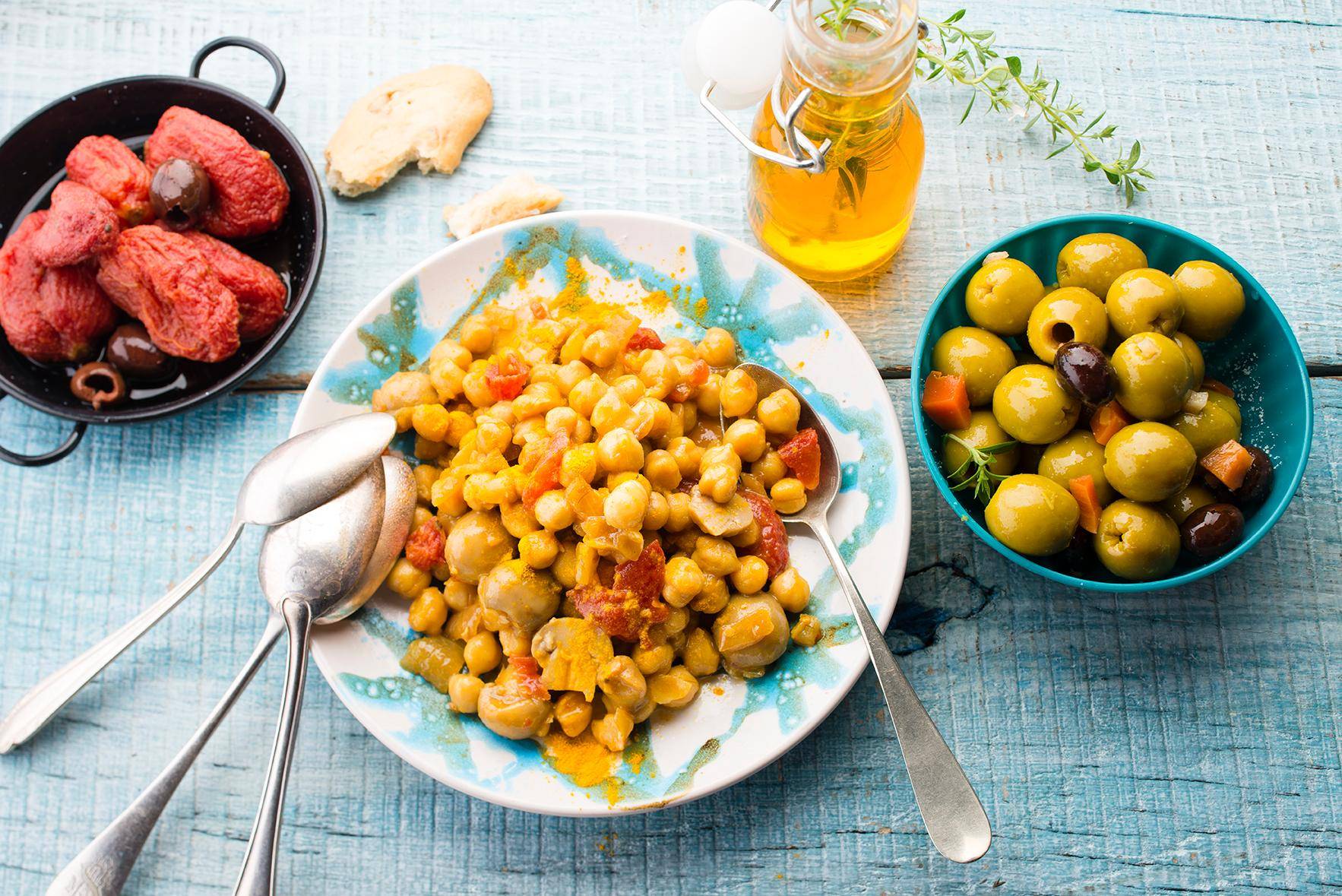 Kichererbsen mit Champignons - Rezepte Cookeo | Krups