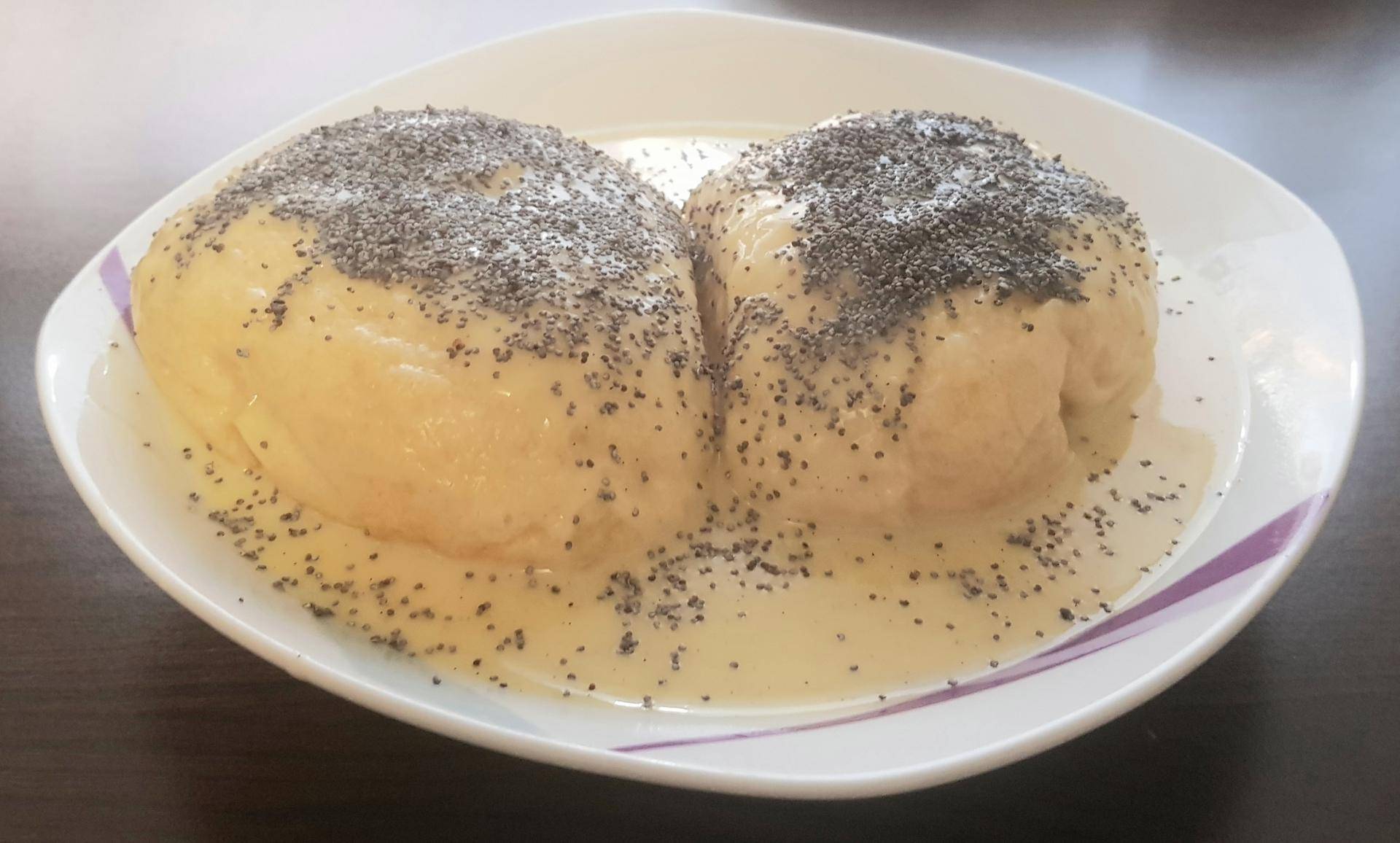 Gefüllte Germknödel in Vanillesauce - Rezepte Cookeo | Krups