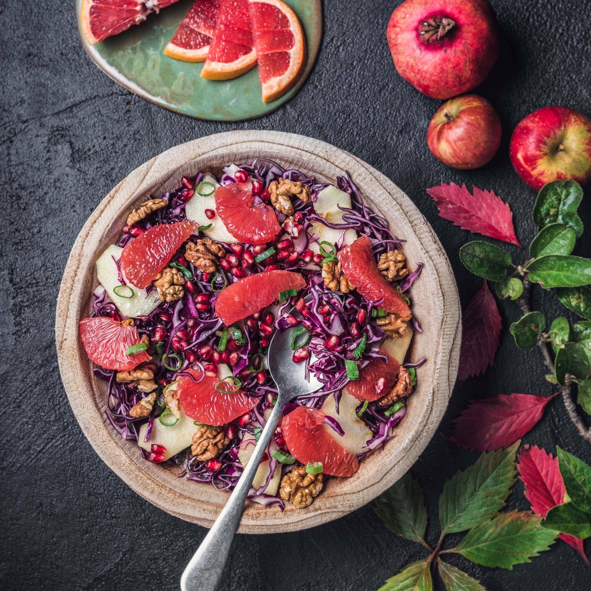 Detox-Salat mit Rotkohl - Rezepte Prep & Cook | Krups