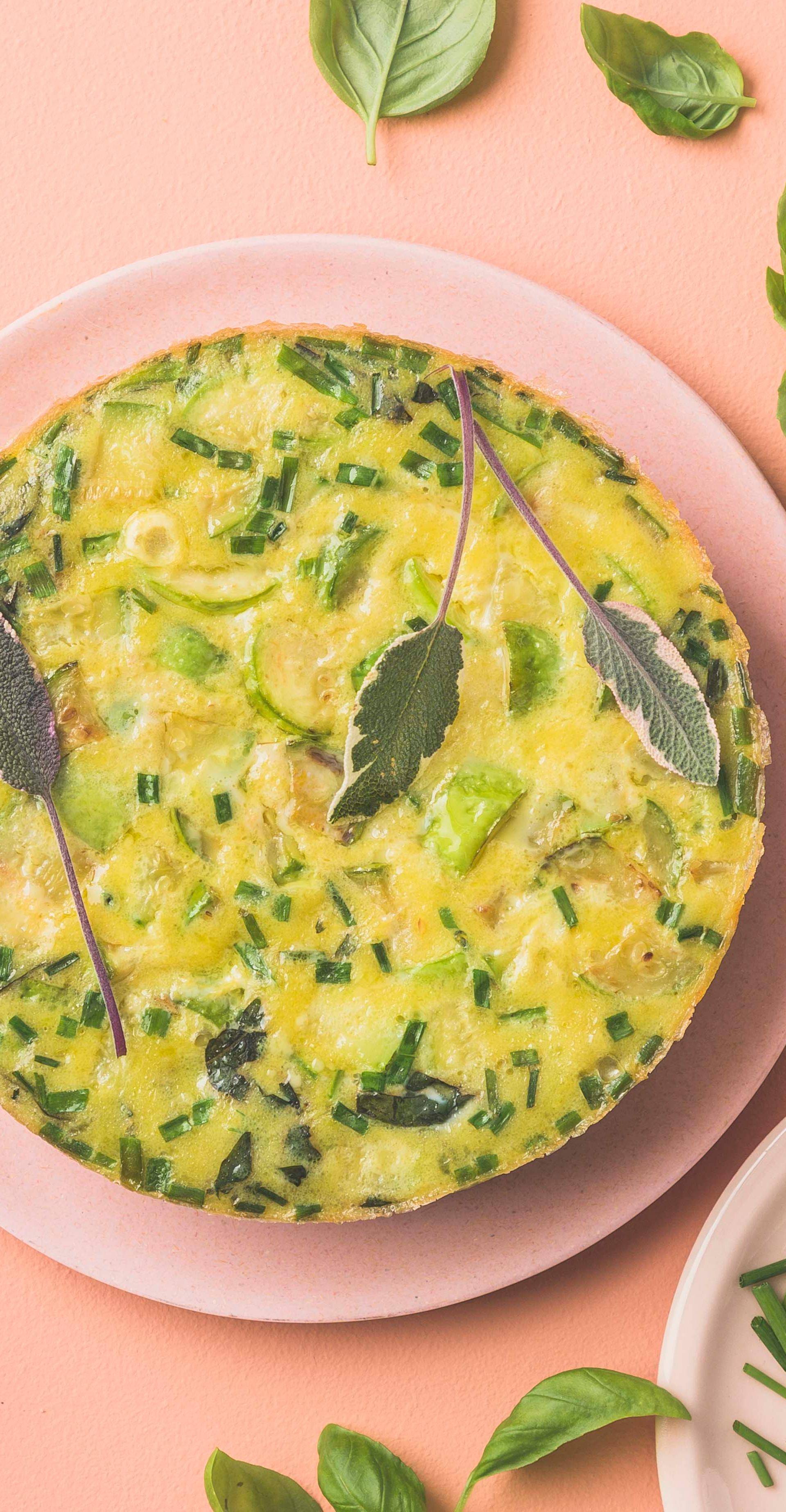 Gedünstete grüne Fritatta - Rezepte Cookeo | Krups