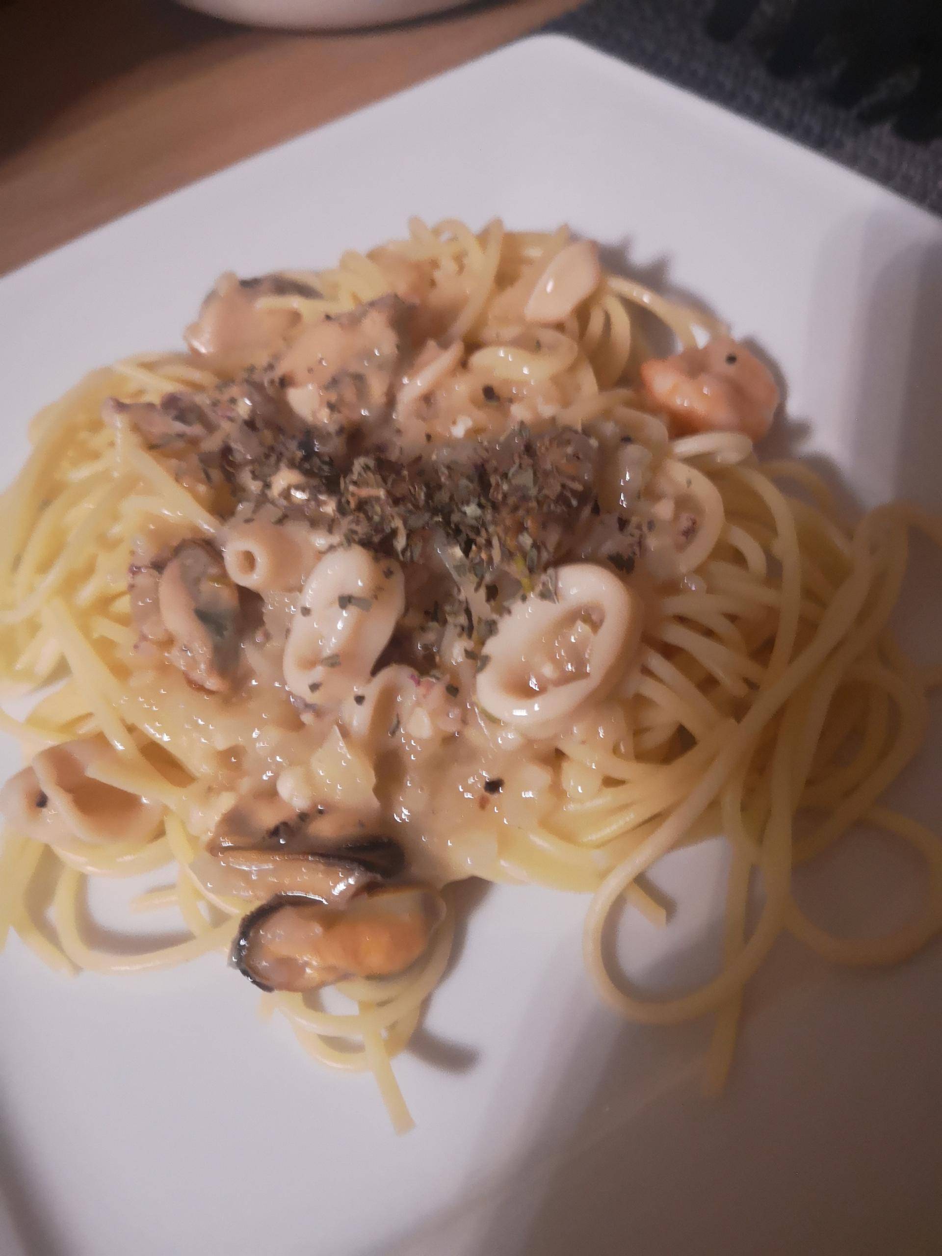 Spaghetti mit Meeresfrüchten - Rezepte Prep & Cook | Krups