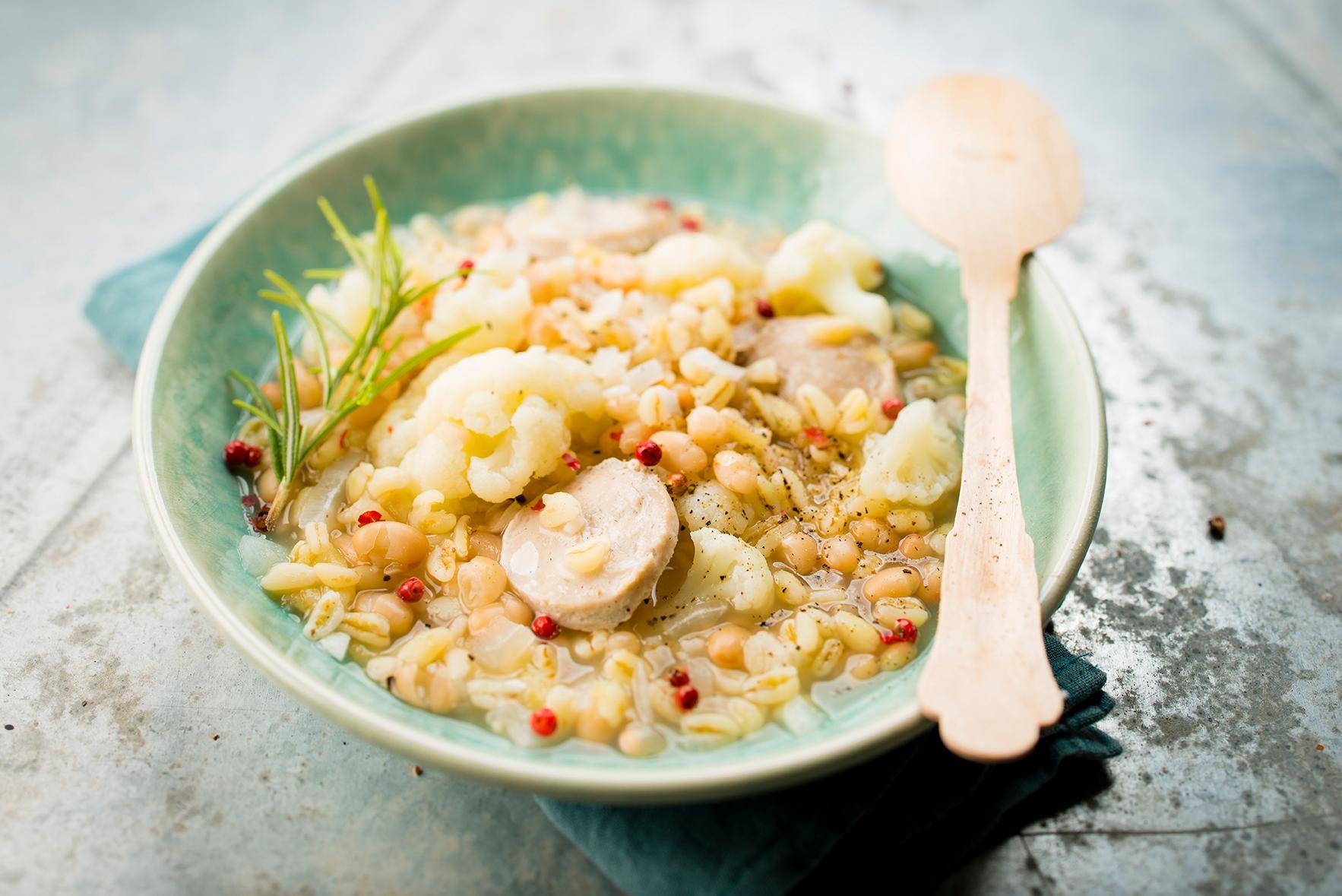 Weiße Blumenkohl-Suppe - Rezepte Cookeo | Krups