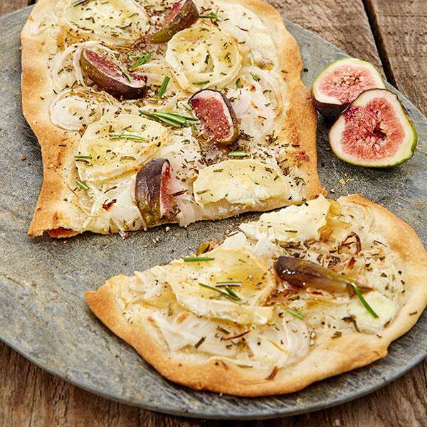 Flammkuchen mit Ziegenkäse und Feigen - Rezepte Prep & Cook | Krups