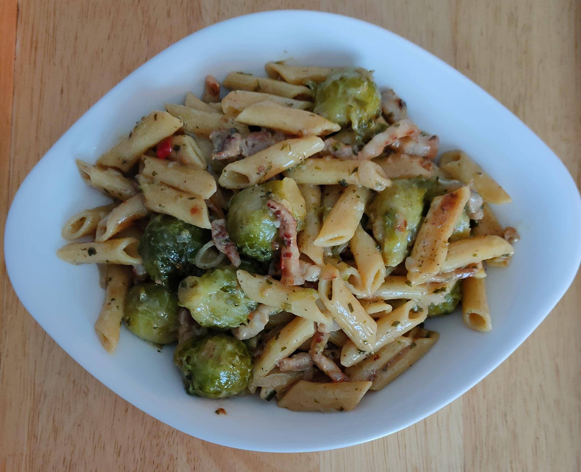 Penne mit Speck und Rosenkohl - Rezepte Cookeo V3 | Krups