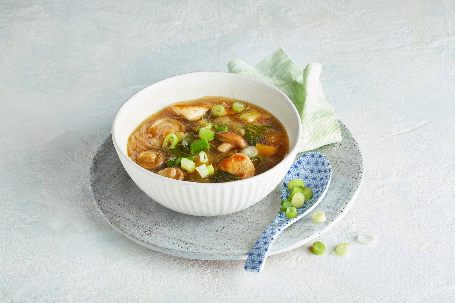 Asiatische Nudel-Hühnersuppe - Rezepte Cookeo V3 | Krups