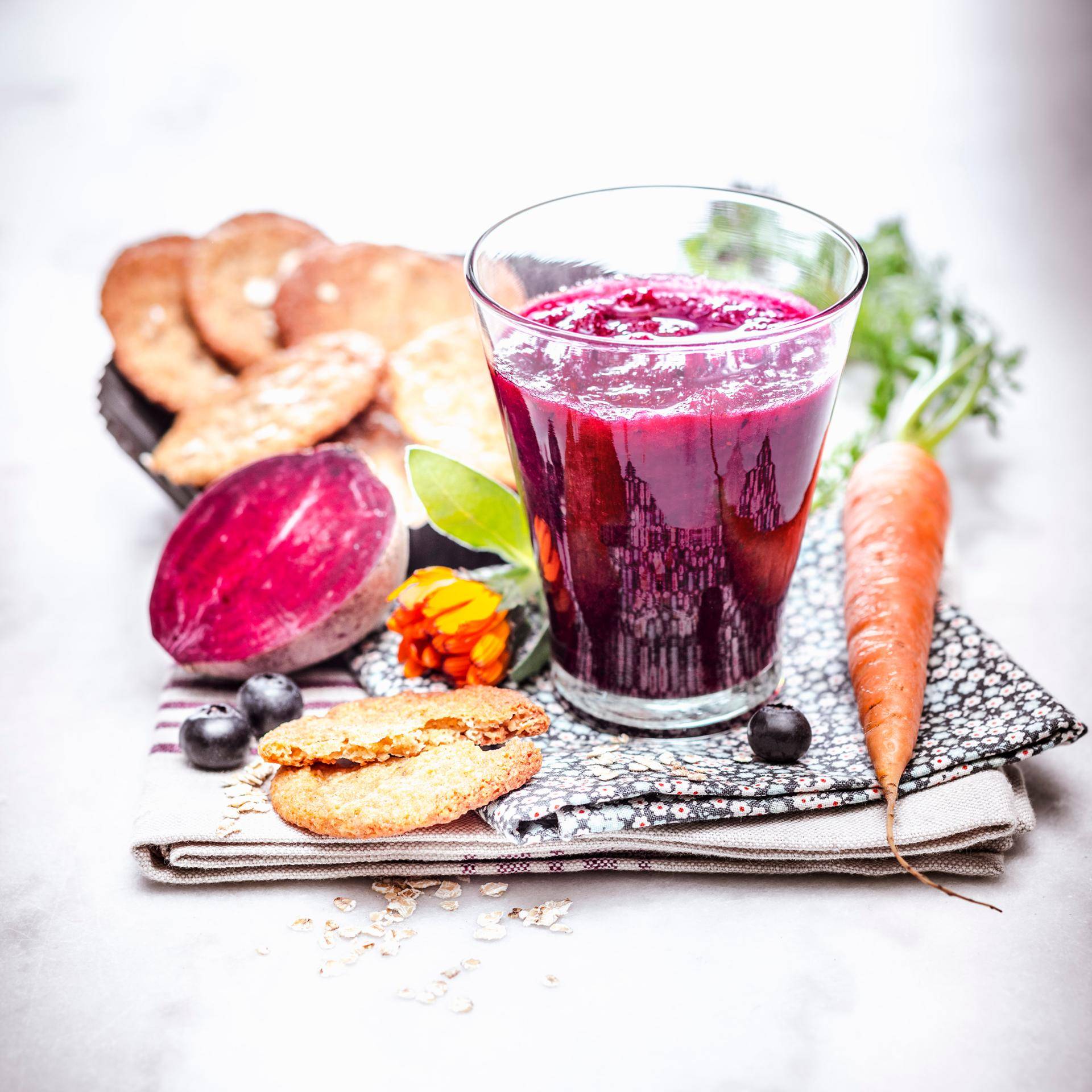 Rote-Bete-Smoothie zu schwedischen Haferplätzchen - Rezepte Prep & Cook | Krups