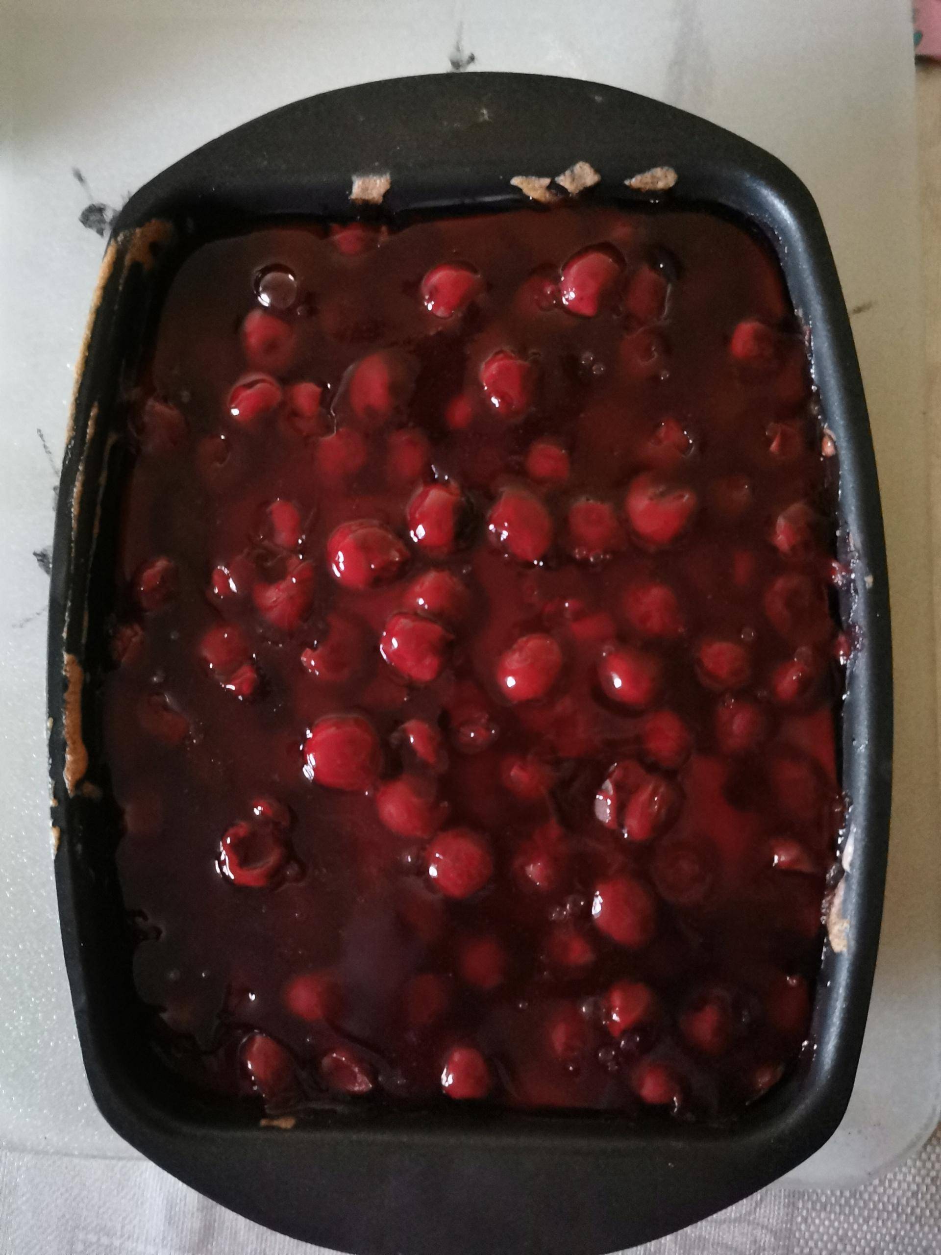 Kirsch-Schmand-Blech-Kuchen - Rezepte Prep & Cook XL | Krups