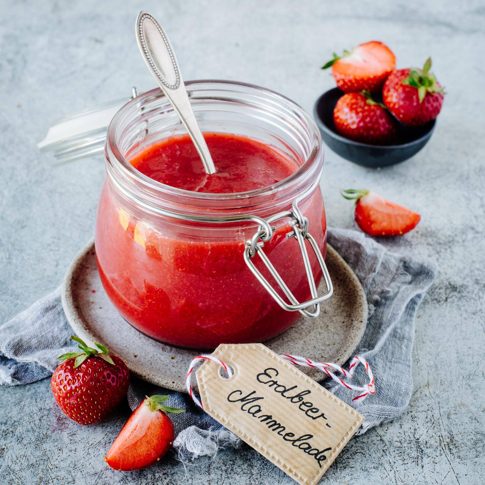 Erdbeermarmelade ohne Zucker - Rezepte Prep & Cook | Krups
