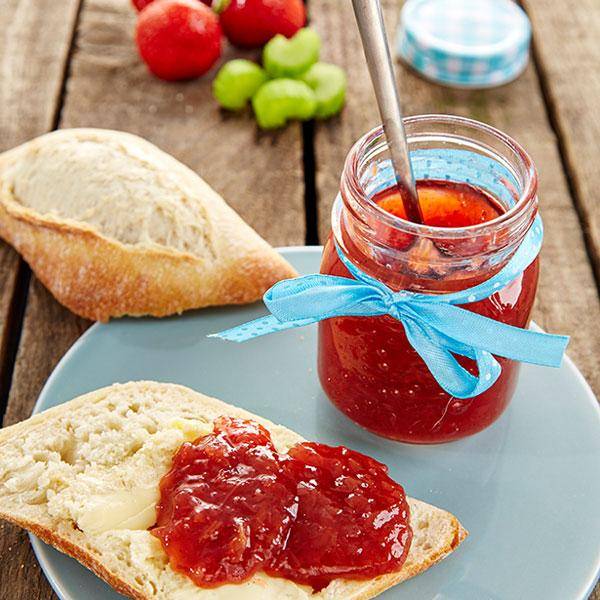 Erdbeer-Rhabarber-Marmelade - Rezepte Prep & Cook | Krups