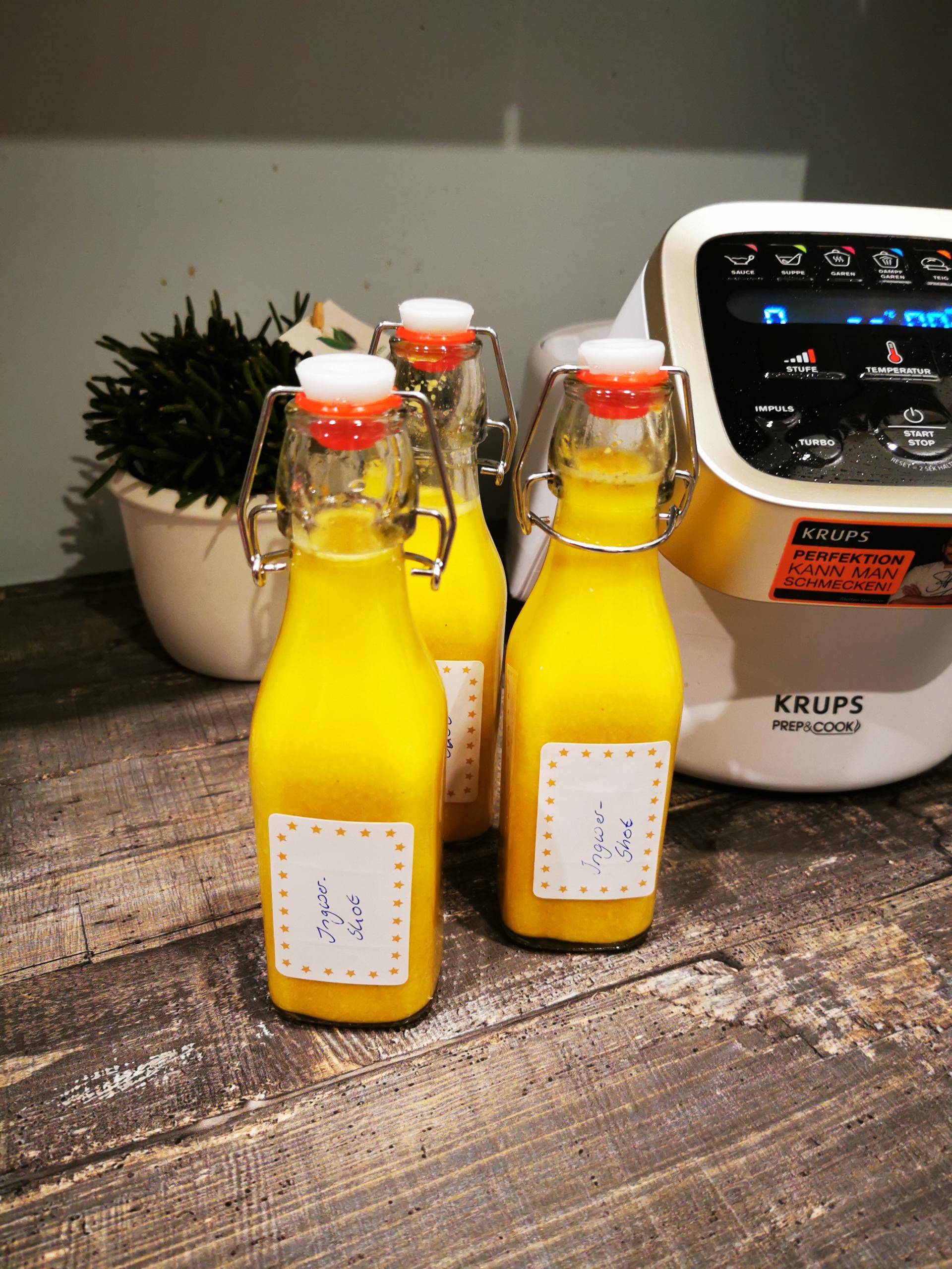 Ingwer Shot - Rezepte Prep & Cook | Krups