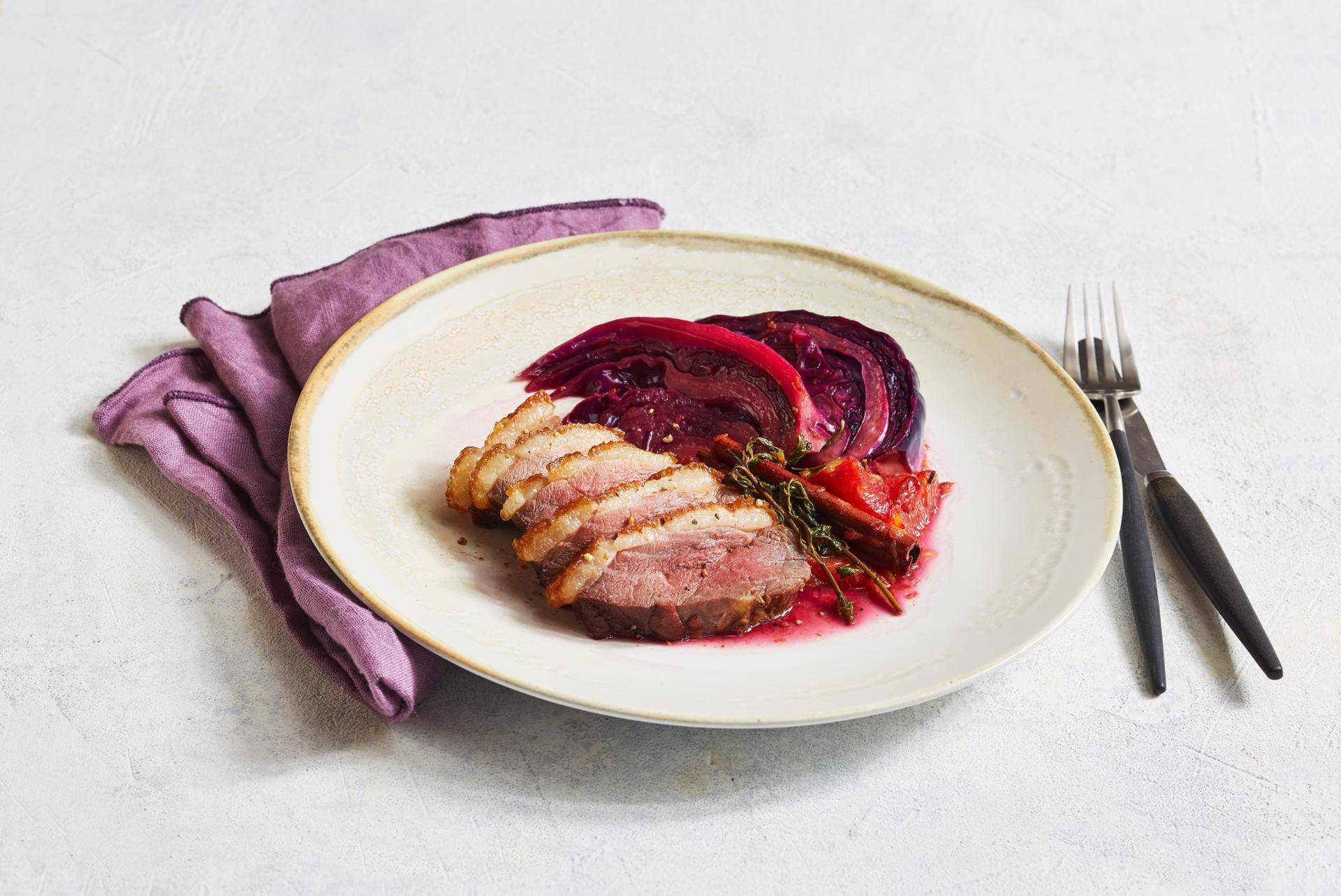 Gänsebrust mit Rotkohl - Rezepte Cookeo | Krups