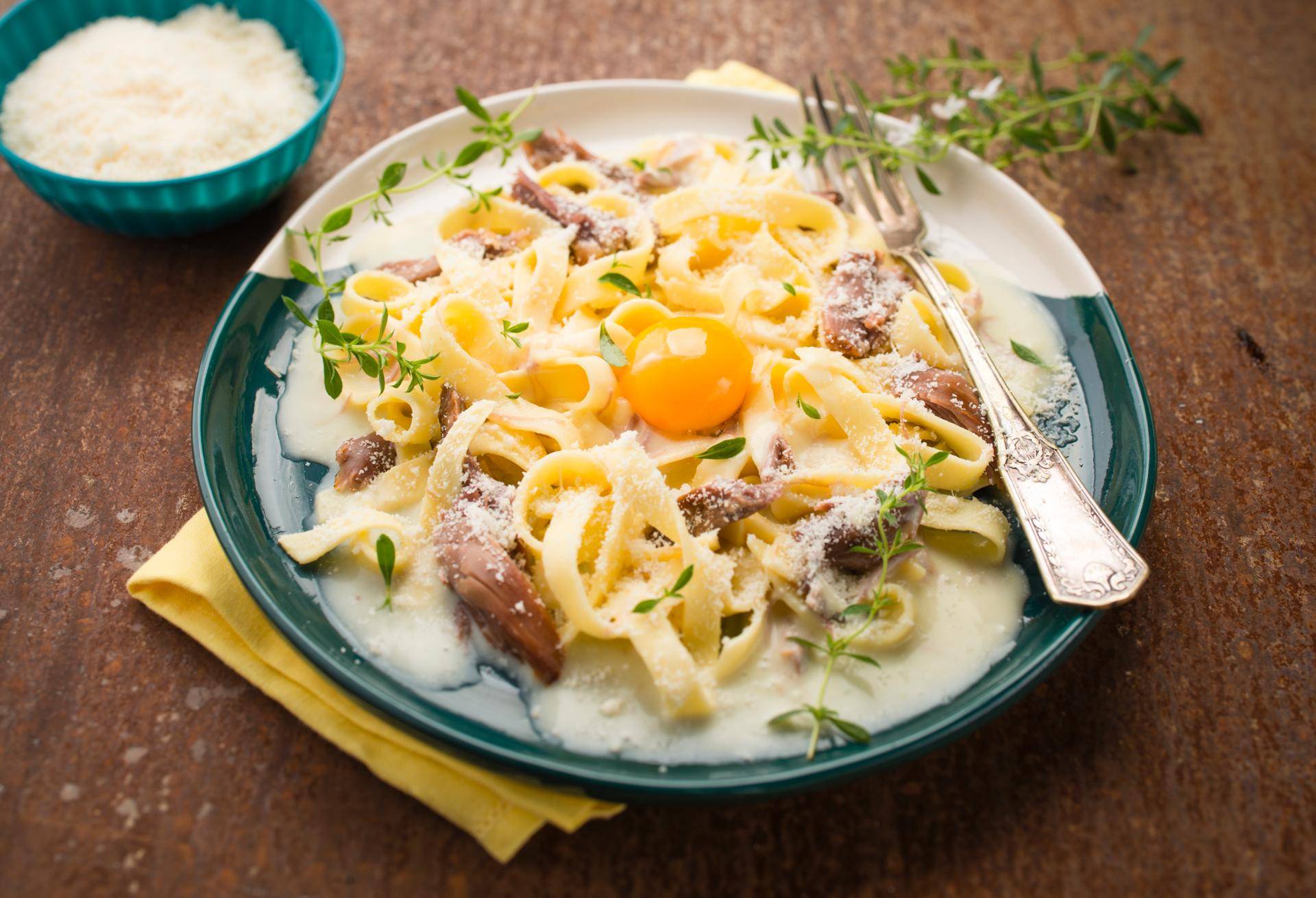 Edle Carbonara mit Ente - Rezepte Cookeo | Krups