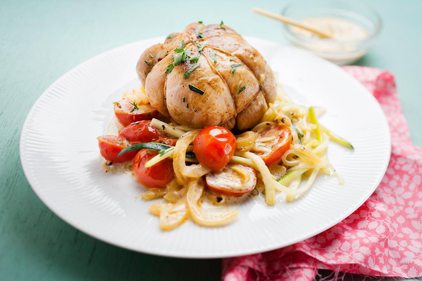Kalbsrouladen und Zucchini - Rezepte Cookeo | Krups