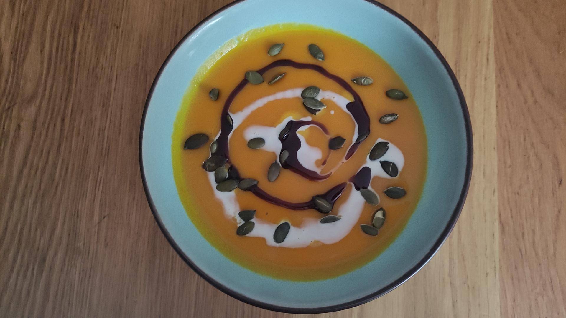 Kürbis Suppe mit Kurkuma und Imbir - Rezepte Prep & Cook XL | Krups