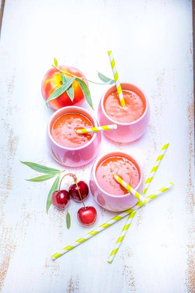 Smoothie aus Kirschen und Nektarinen - Rezepte Perfectmix + | Krups