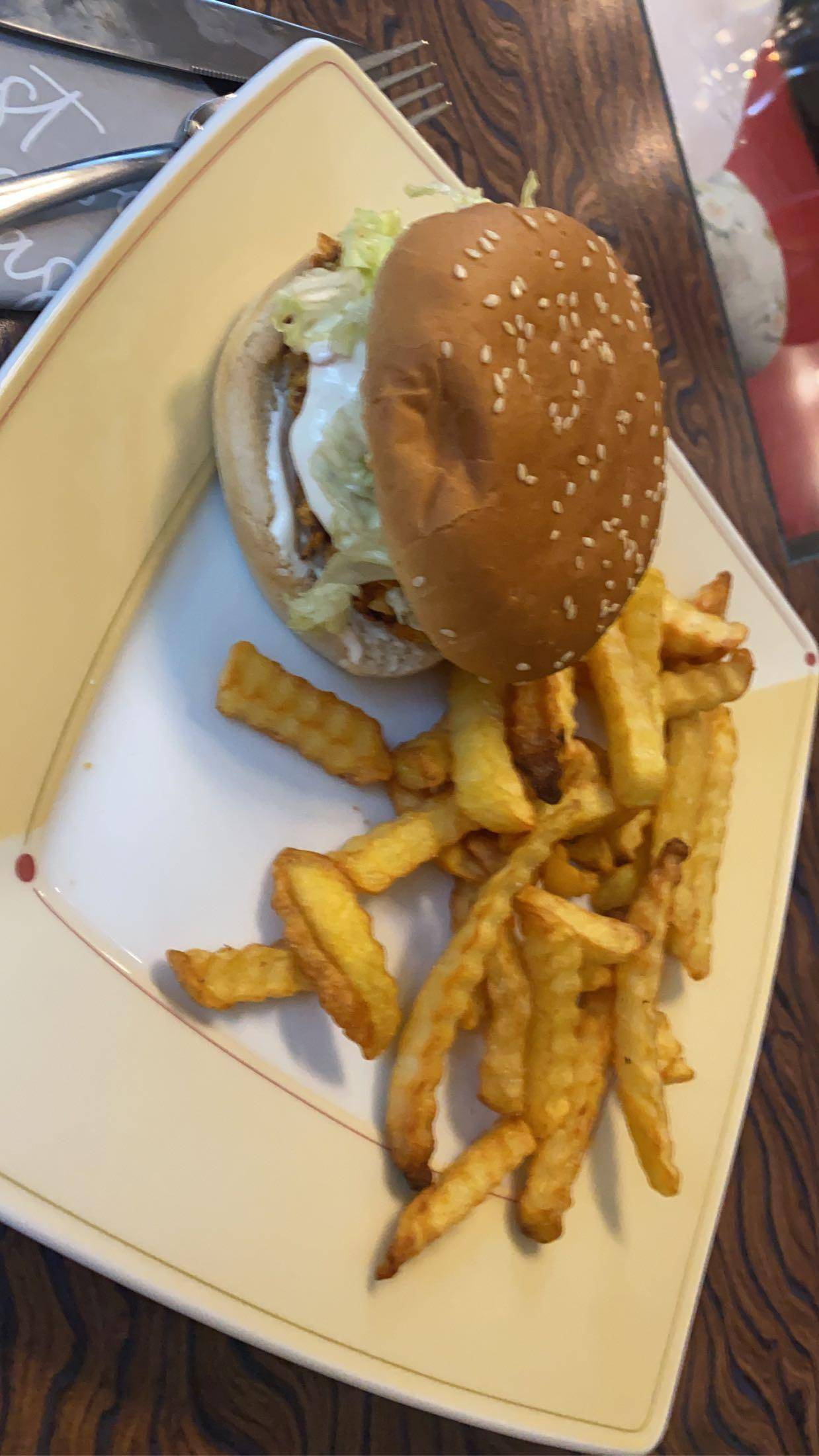 Burger crispy chicken - Rezepte Cookeo | Krups