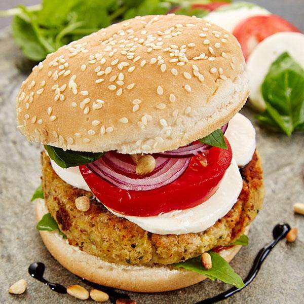 Veggie-Bohnenburger Italiano - Rezepte Prep & Cook | Krups