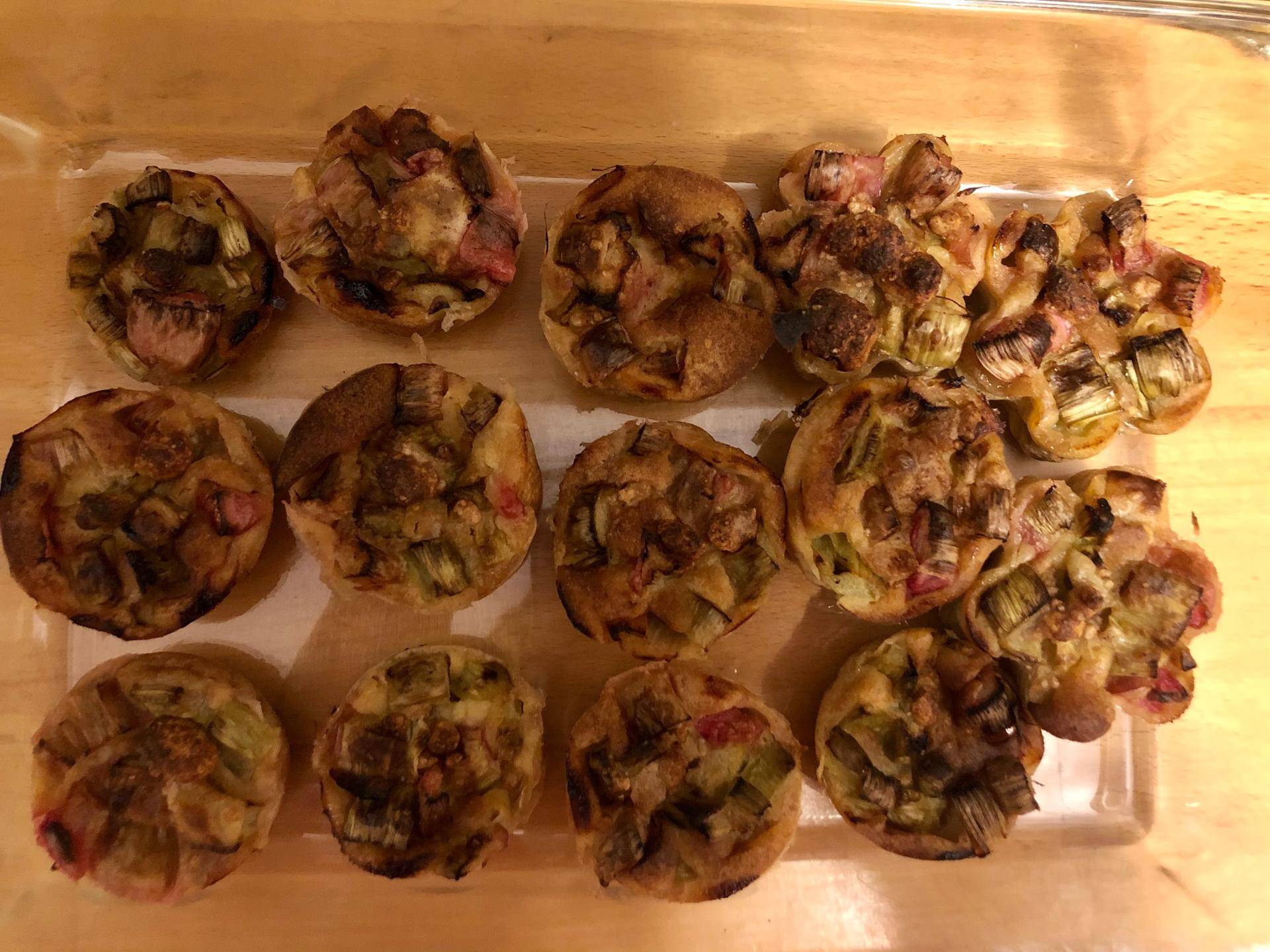 Low carb Rhabarber-Muffins - Rezepte Prep & Cook XL | Krups