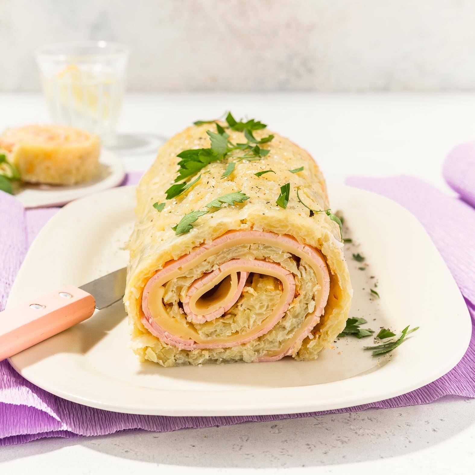 Schinken-Käse-Kartoffelrolle - Rezepte Prep & Cook | Krups