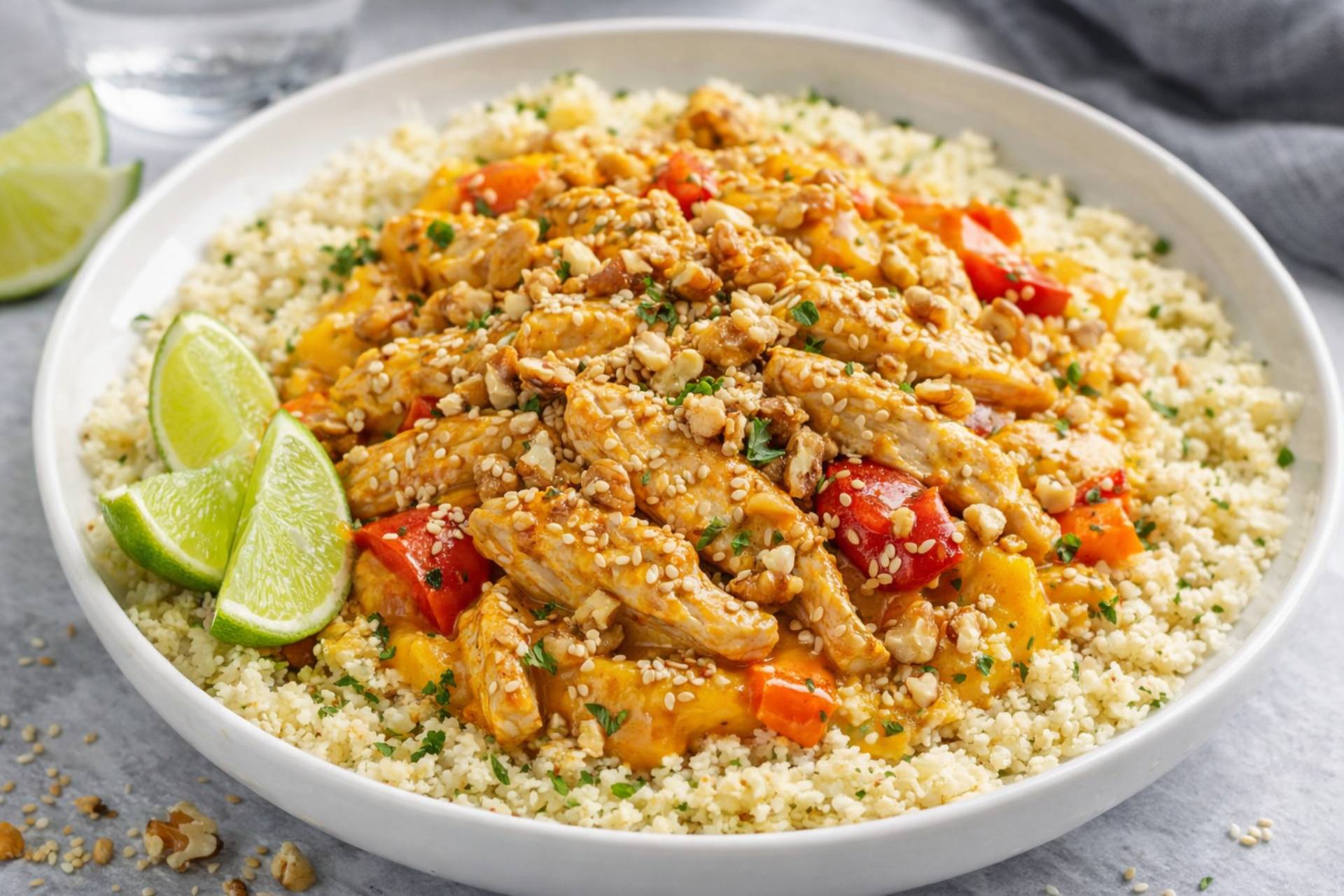 Putenstreifen in Kokos-Mango-Sauce – Gärtners Rezept - Rezepte Cookeo | Krups