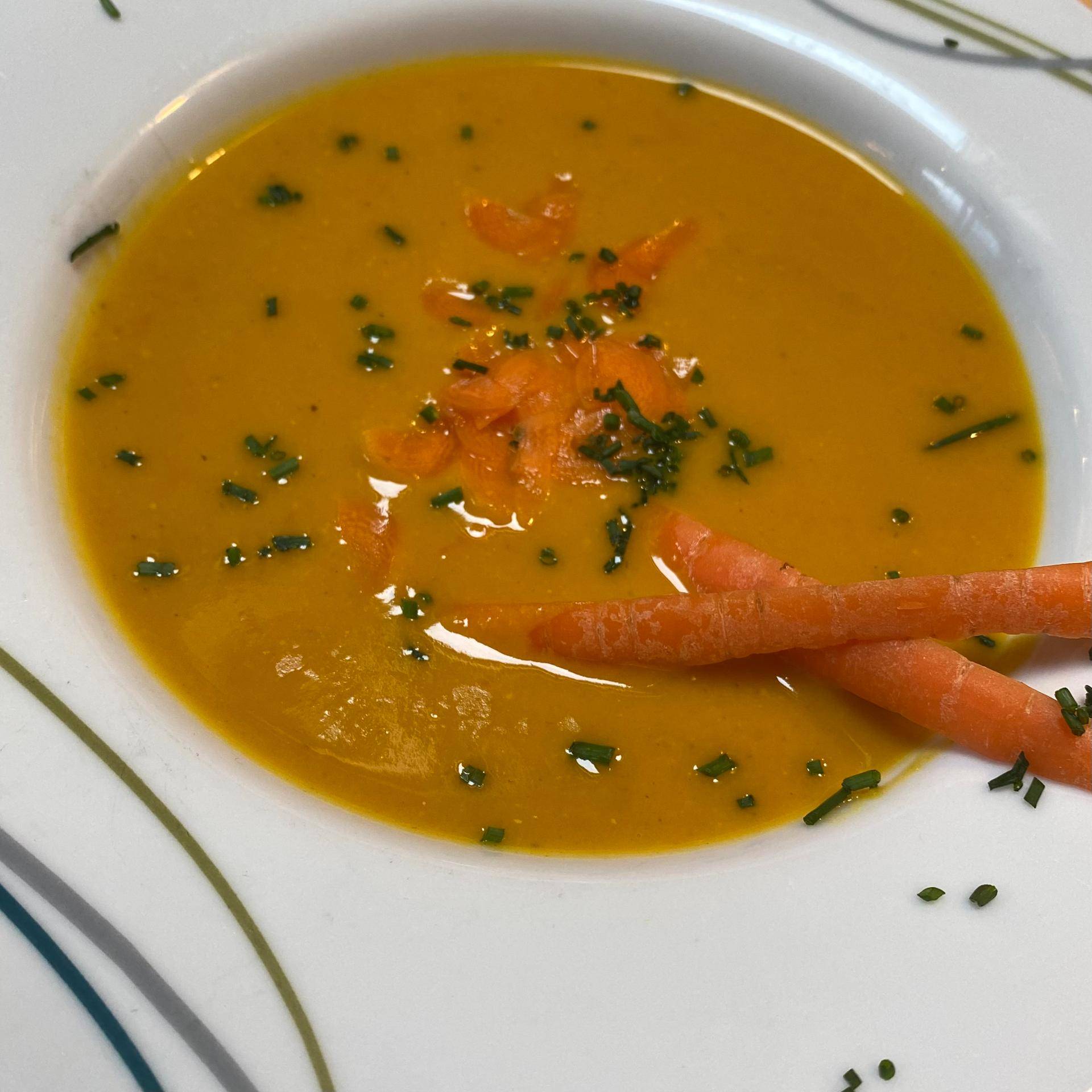 Karotten-Linsen-Kokossuppe - Rezepte Prep & Cook Connect | Krups