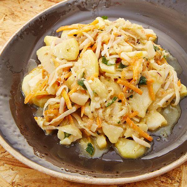 Kartoffelsalat mit Julienne Gemüse - Rezepte Prep & Cook | Krups