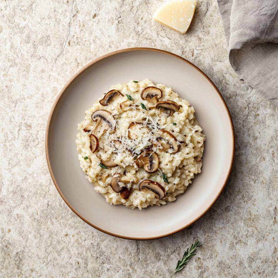 Risotto mit Pilzen und Parmesan - Rezepte Cookeo Infinity Autostir | Krups