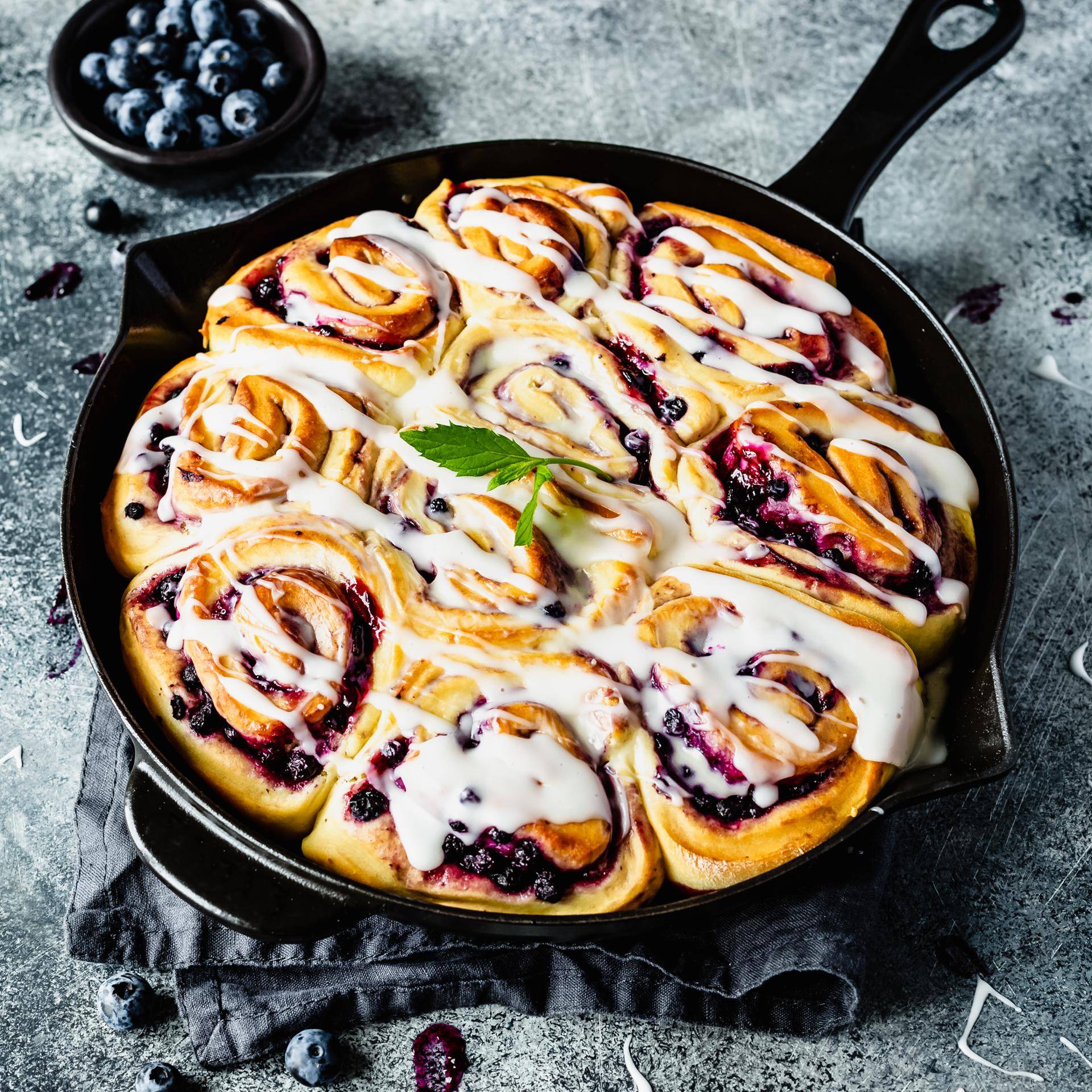 Heidelbeer-Zimtschnecken - Rezepte Prep & Cook | Krups