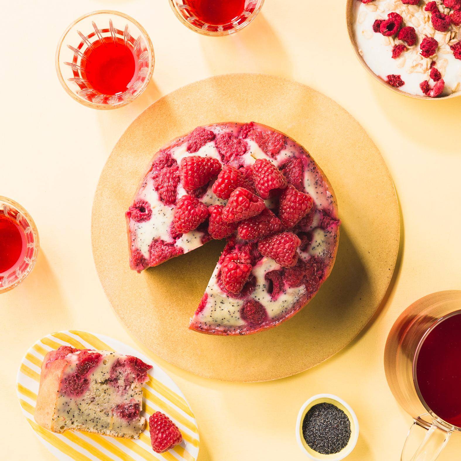 Zitronen-Himbeer-Kuchen - Rezepte Cookeo | Krups