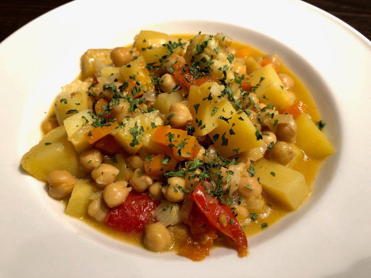 Kichererbsen-Kartoffel-Curry - Rezepte Cookeo | Krups