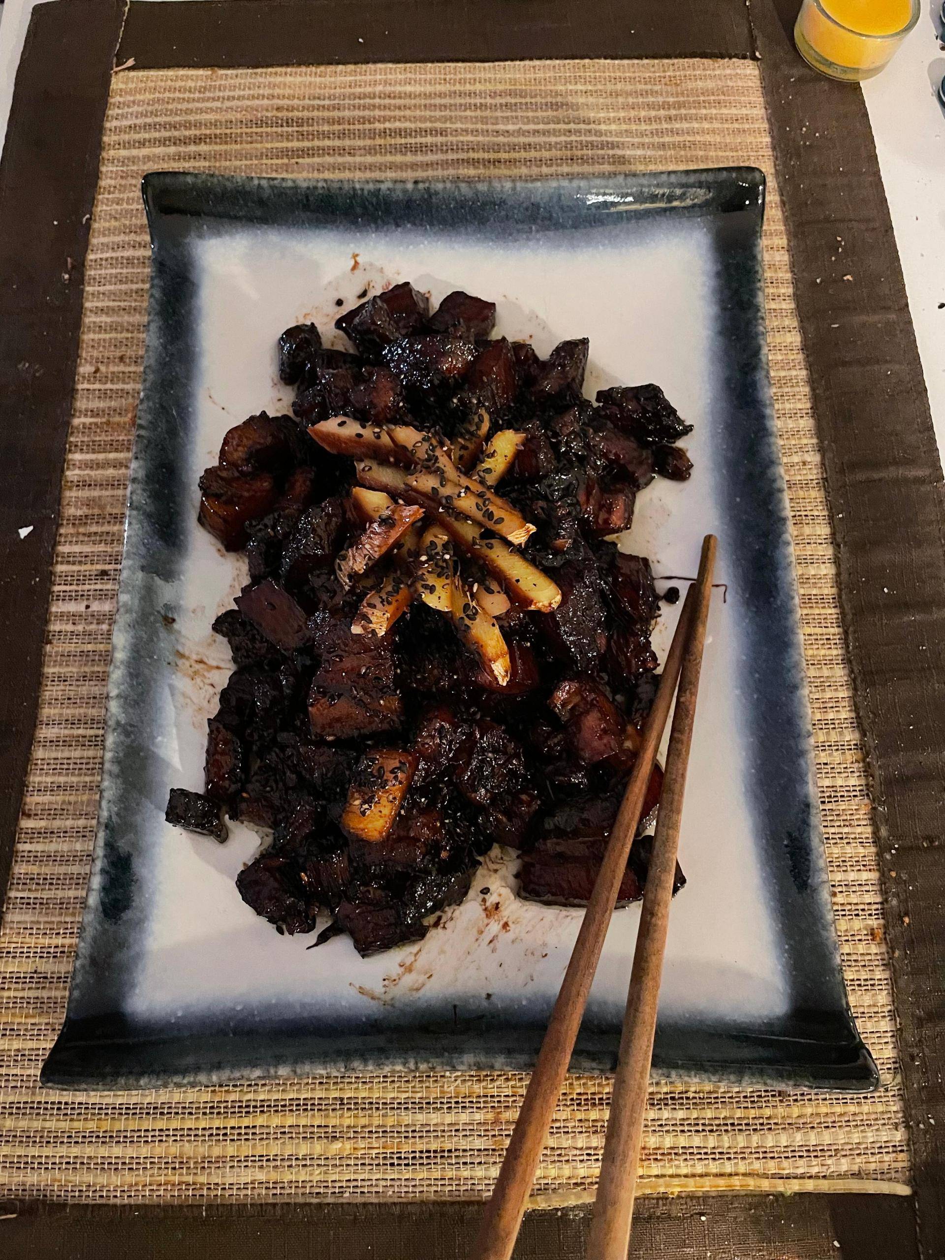 Rot geschmortes Schweinefleisch (Hong Shao Rou) - Rezepte Cookeo | Krups