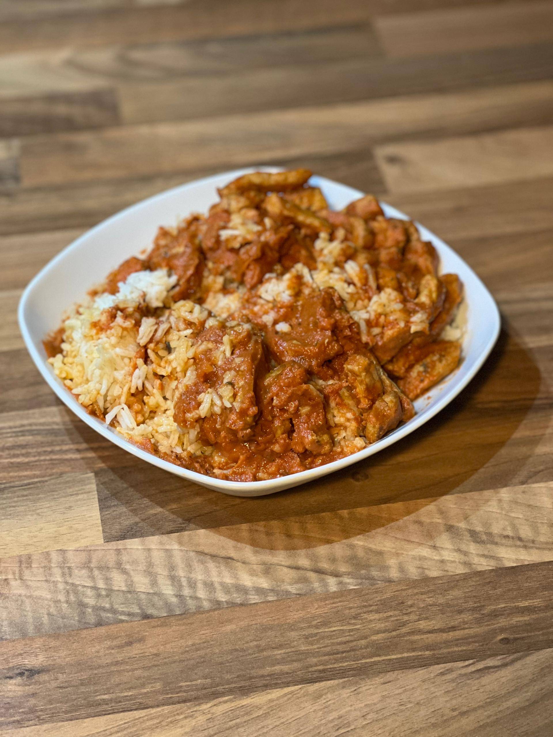 Metaxa Geschnetzeltes mit Reis - Rezepte Cookeo V3 | Krups