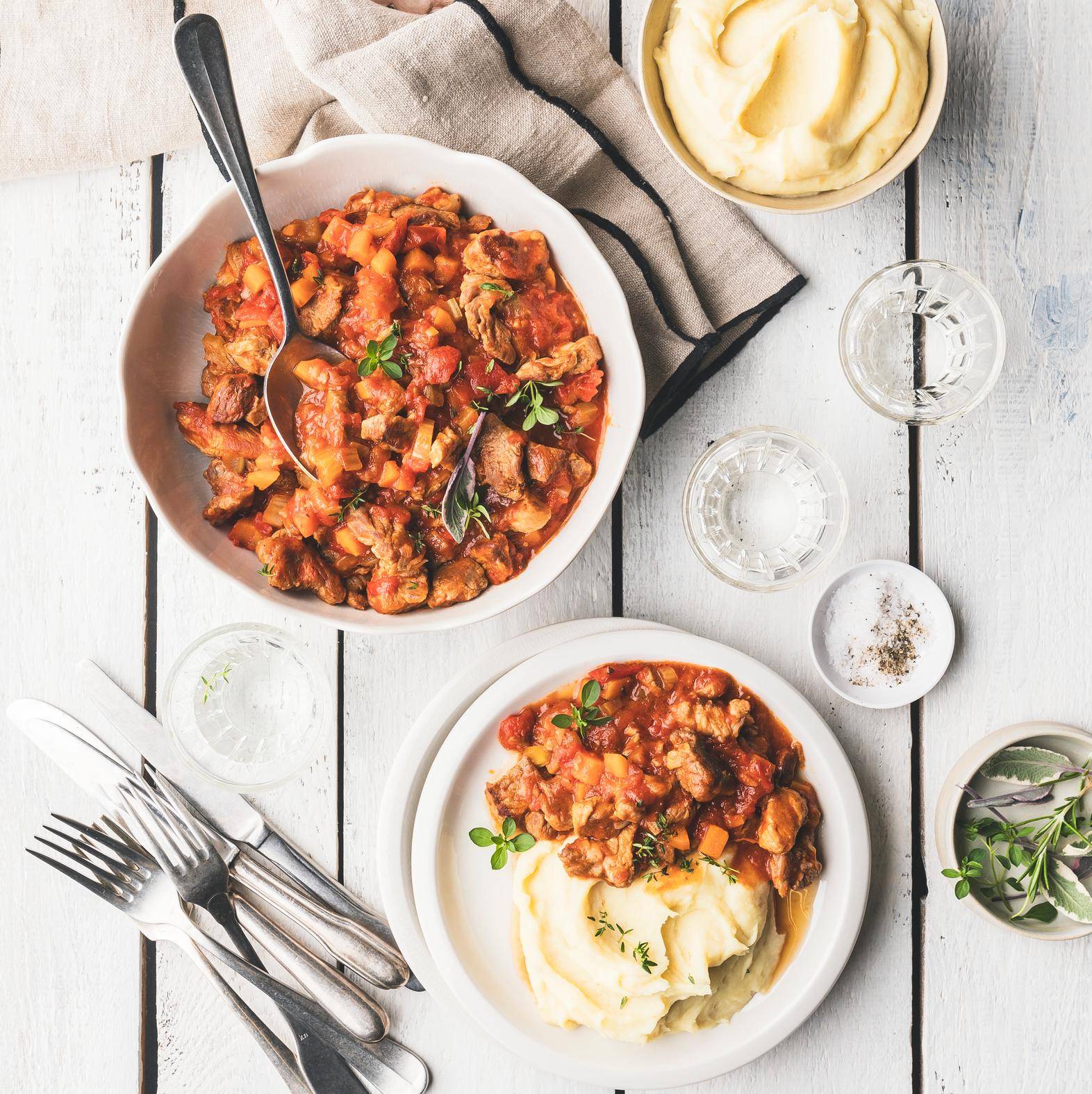 Italienisches Schweineragout - Rezepte Cookeo | Krups