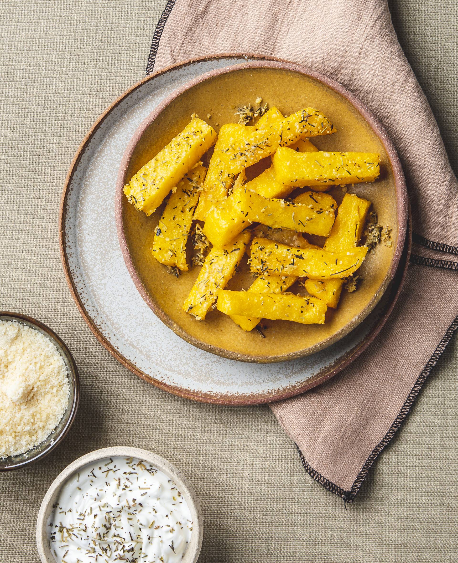 Parmesan Polenta Pommes - Rezepte Cookeo | Krups