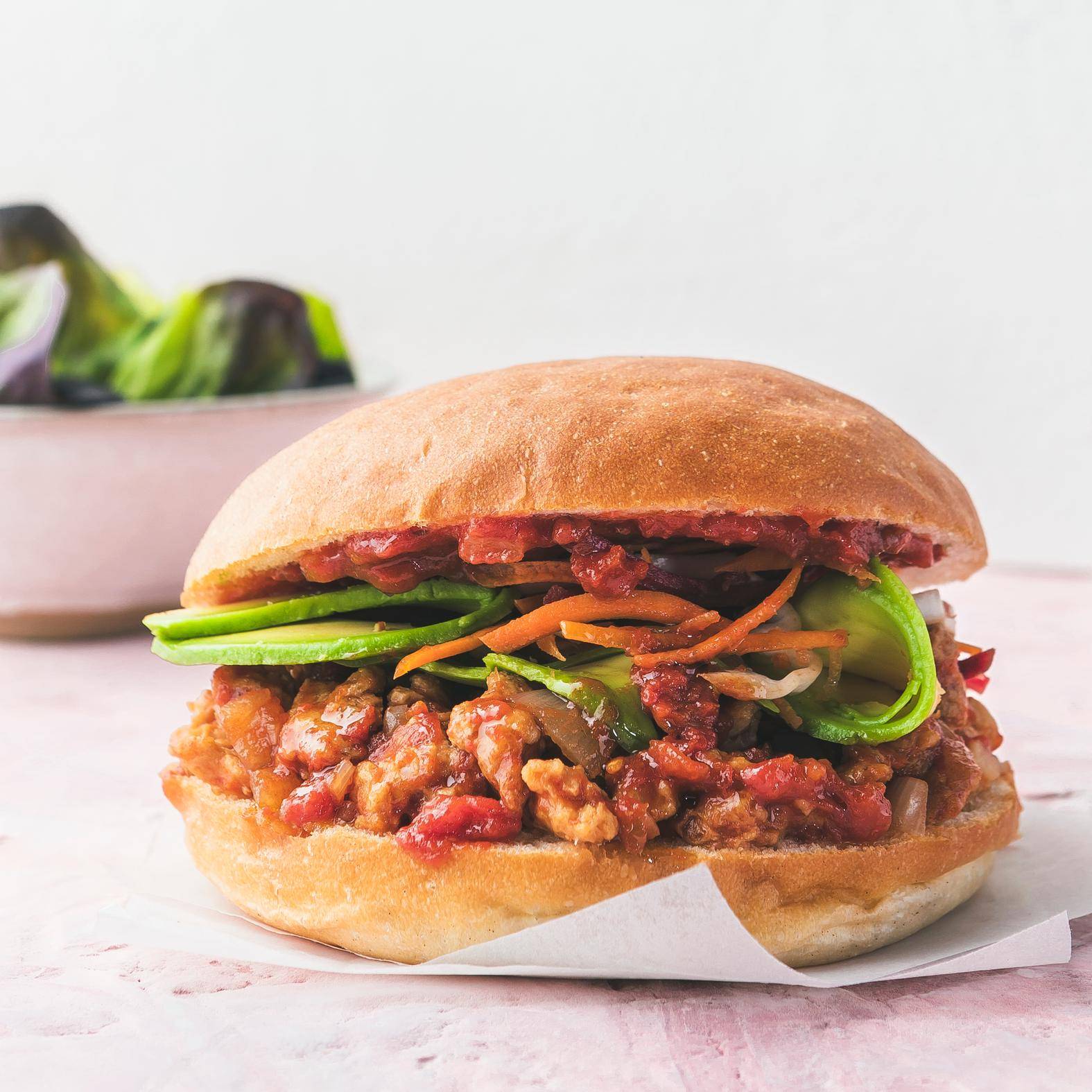 Veganes Sloppy Joes Sandwich - Rezepte Cookeo | Krups