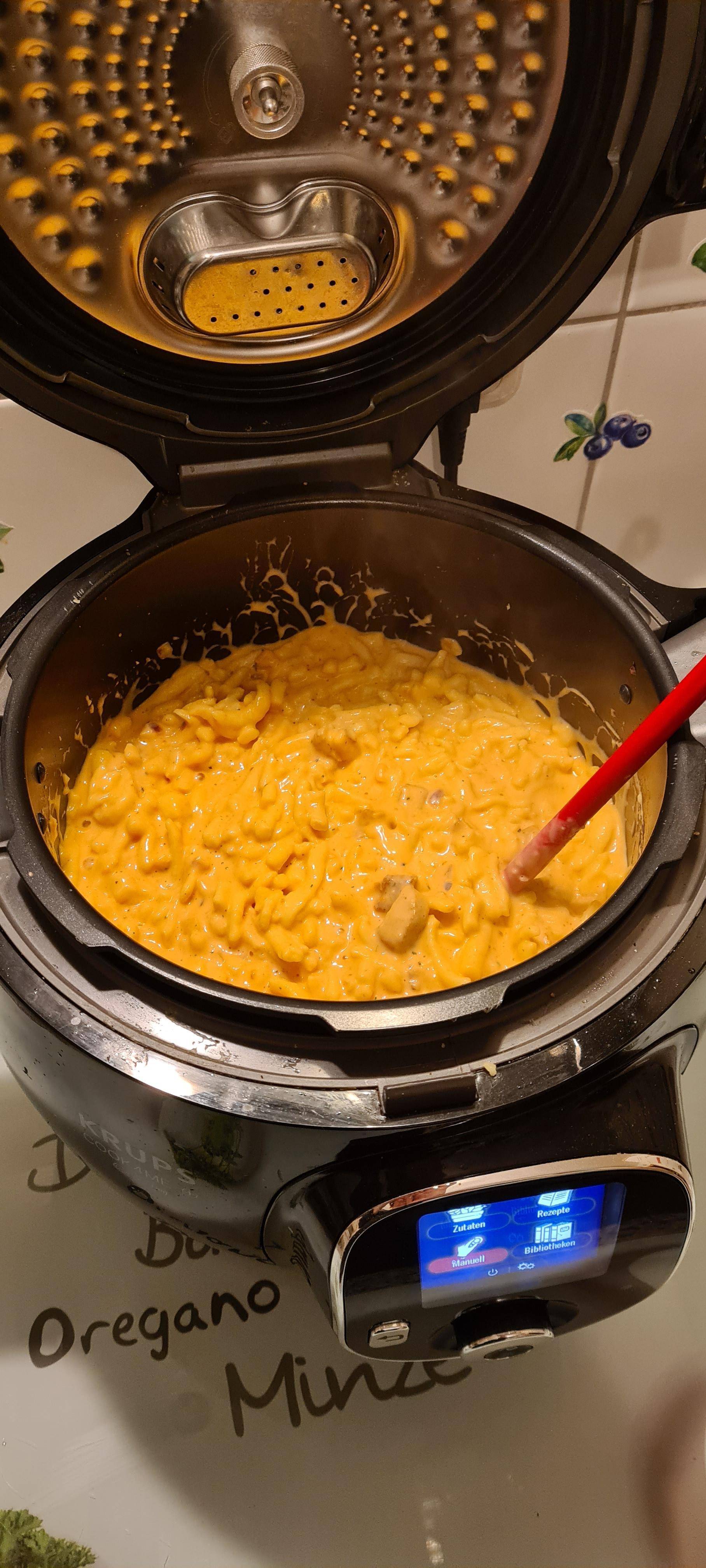 Spätzle mit Rahmsoße Veggie - Rezepte Cookeo | Krups