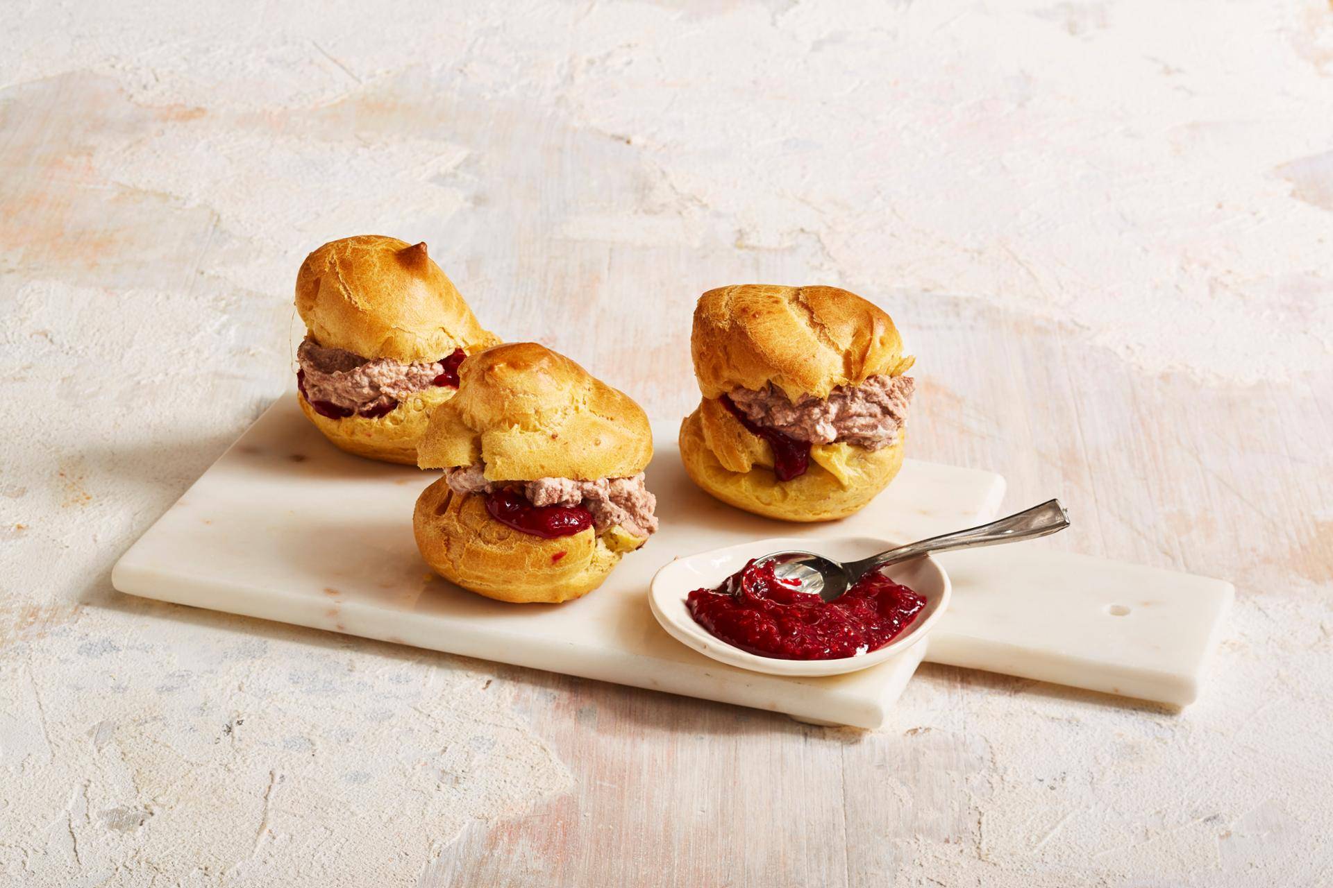 Beeren-Schoko-Profiteroles - Rezepte Cookeo | Krups