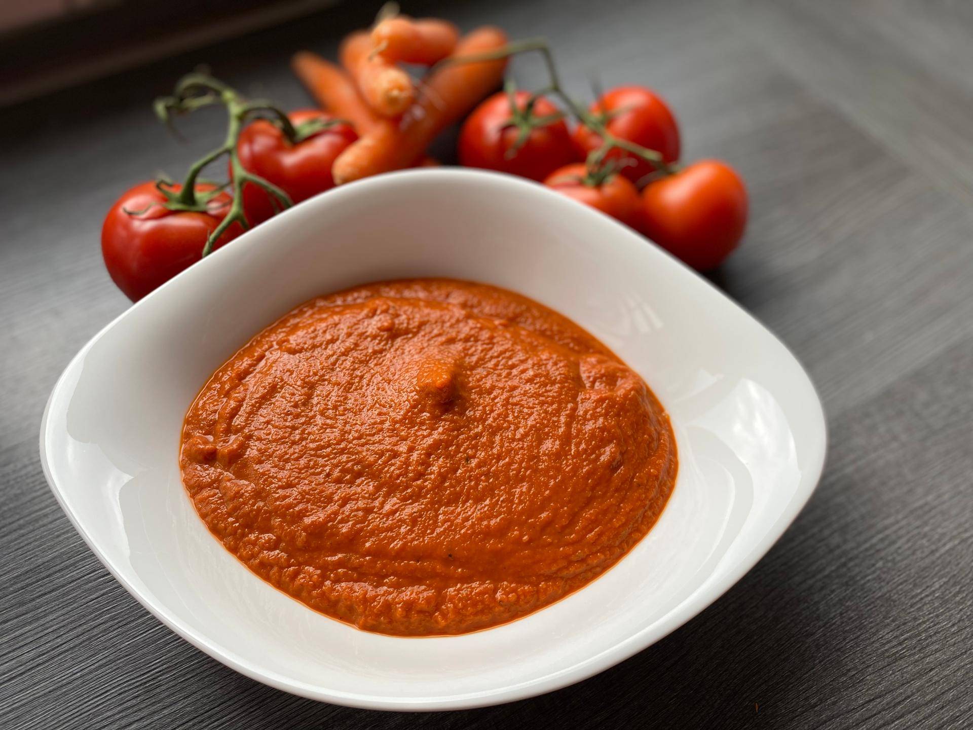 Frische Karotten-Tomatensoße - Rezepte Prep & Cook | Krups