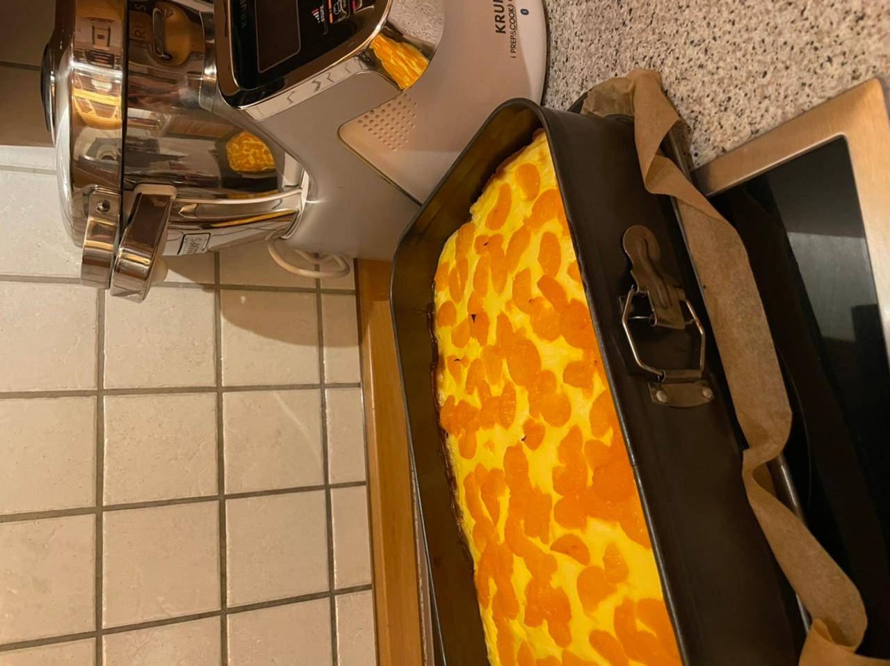 Schmand-Mandarinen Kuchen - Rezepte Prep & Cook Connect | Krups