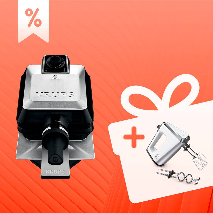 Bestseller Set: Waffeleisen FDD95D und Handmixer 3Mix9000