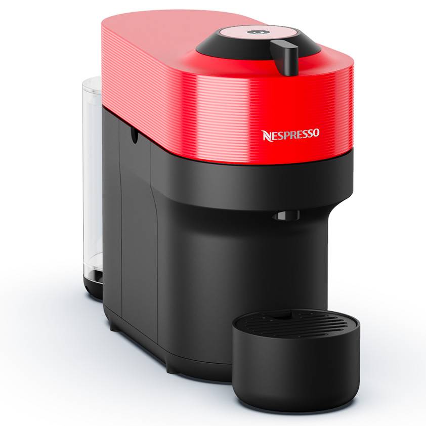Set: Nespresso Vertuo Pop Red und Thermobecher von EMSA